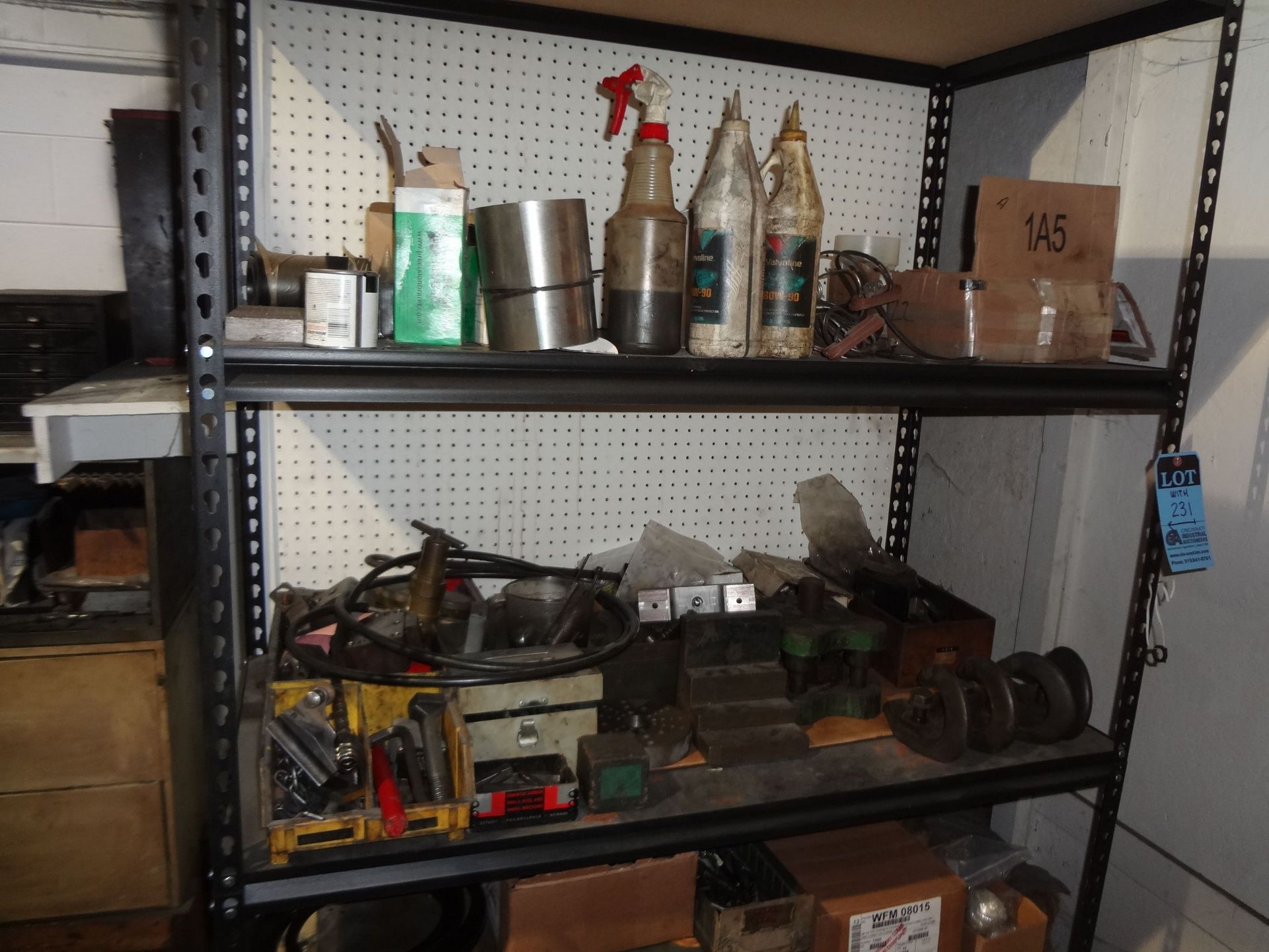 (LOT) MISCELLANEOUS HARDWARE CABINETS WITH CONTENTS - Image 7 of 8