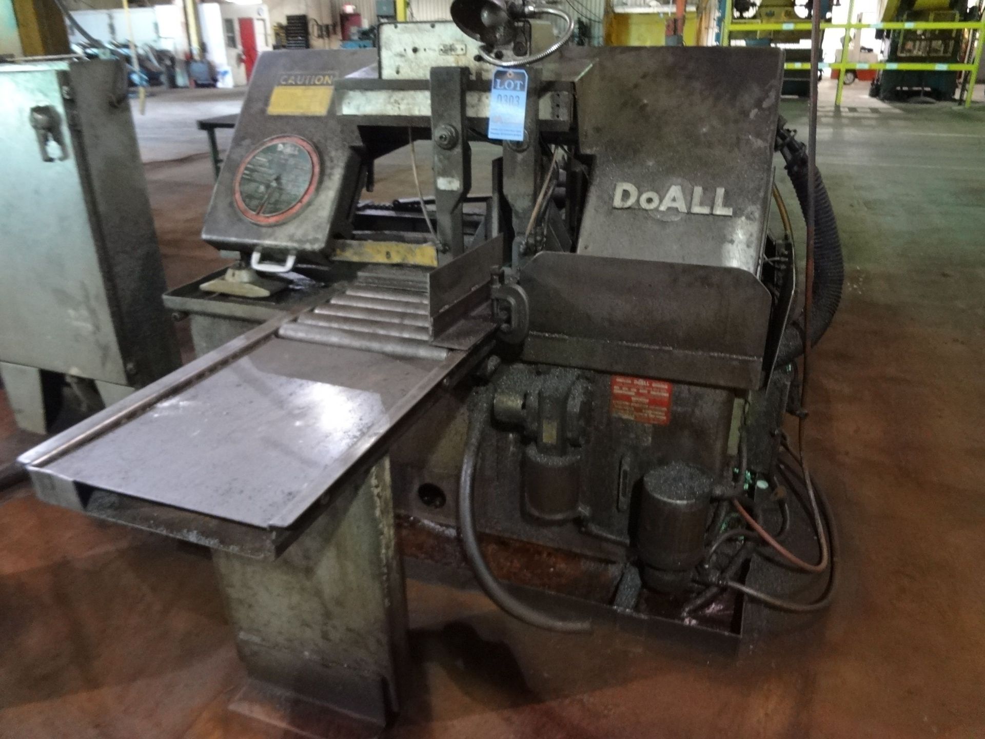 12" X 16" DOALL MODEL C-80 AUTOMATIC HORIZONTAL BAND SAW; S/N I90-77944, HYDRAULIC CLAMPING AND - Image 2 of 11