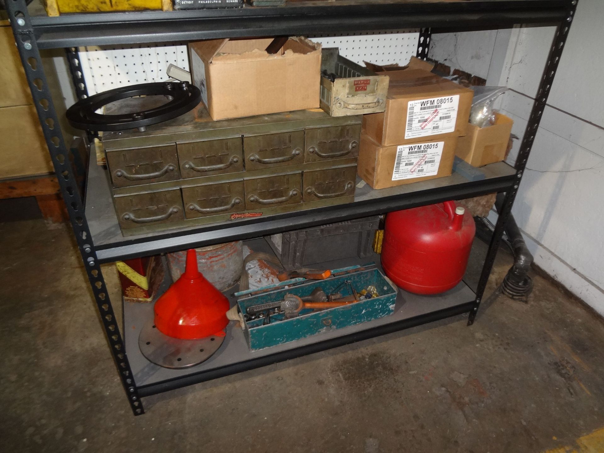 (LOT) MISCELLANEOUS HARDWARE CABINETS WITH CONTENTS - Image 8 of 8