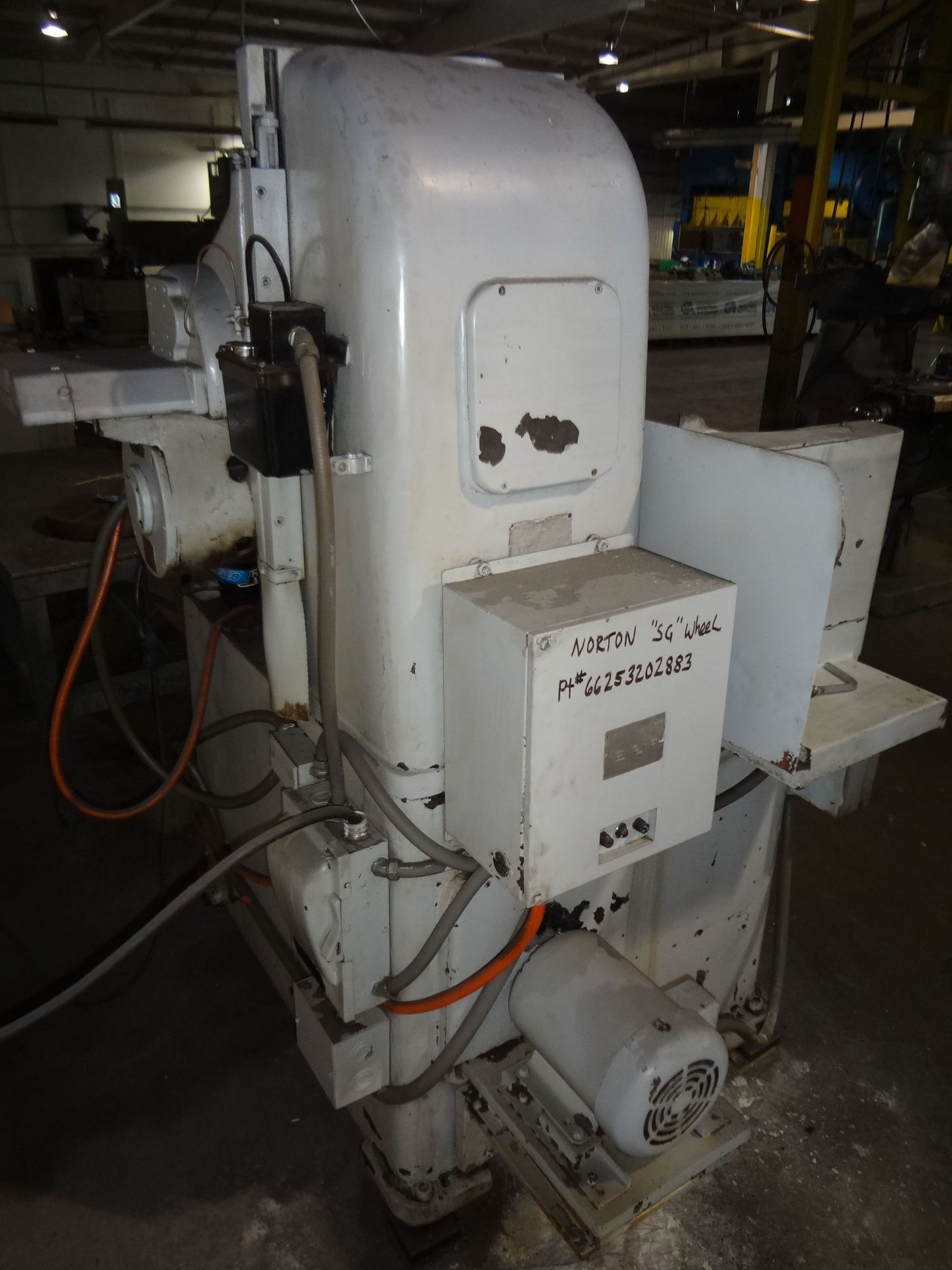 12" X 24" THOMPSON HYDRAULIC SURFACE GRINDER; S/N B0966M, COOLANT - Image 6 of 6