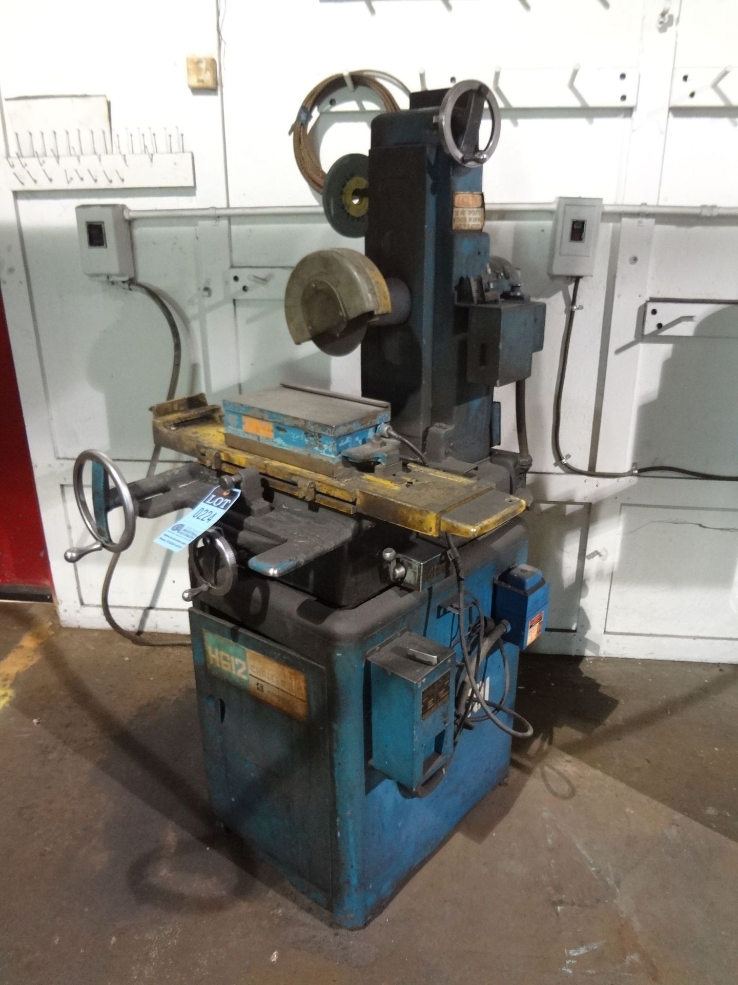 6" X 12" BOYAR SHULTZ H612 HAND FEED SURFACE GRINDER; S/N N/A