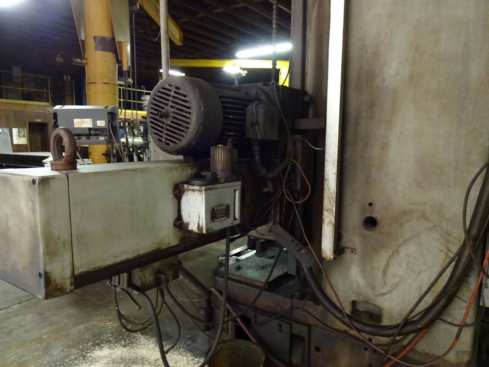 4" SUMMIT MODEL AFD-100 ROTARY TABLE HORIZONTAL BORING MILL; S/N 656, 48" X 60" TABLE, NEWALL DP7 - Image 16 of 16