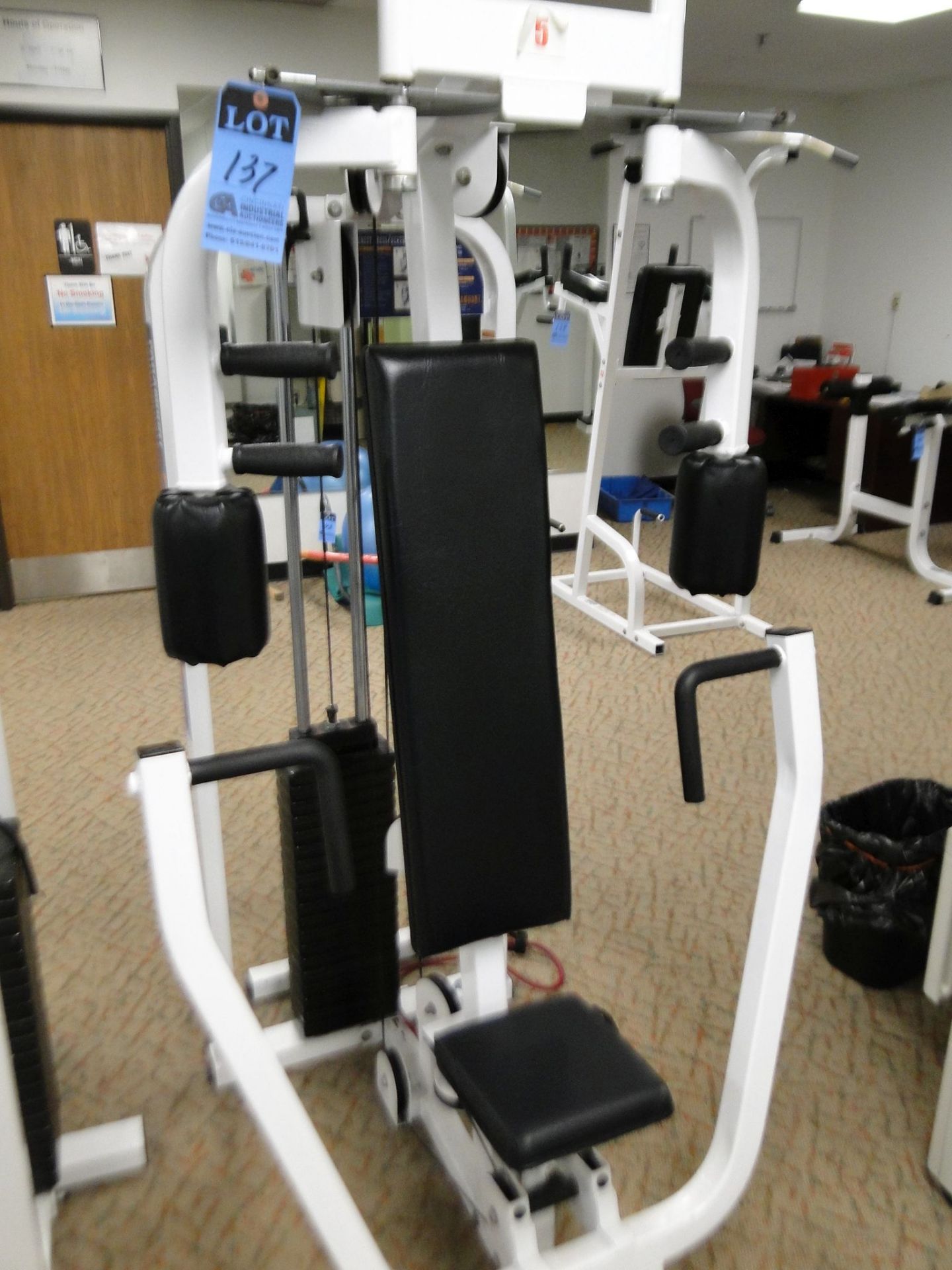 PARAMOUNT MODEL 1500 CHEST PRESS / VERTICAL BUTTERFLY BENCH