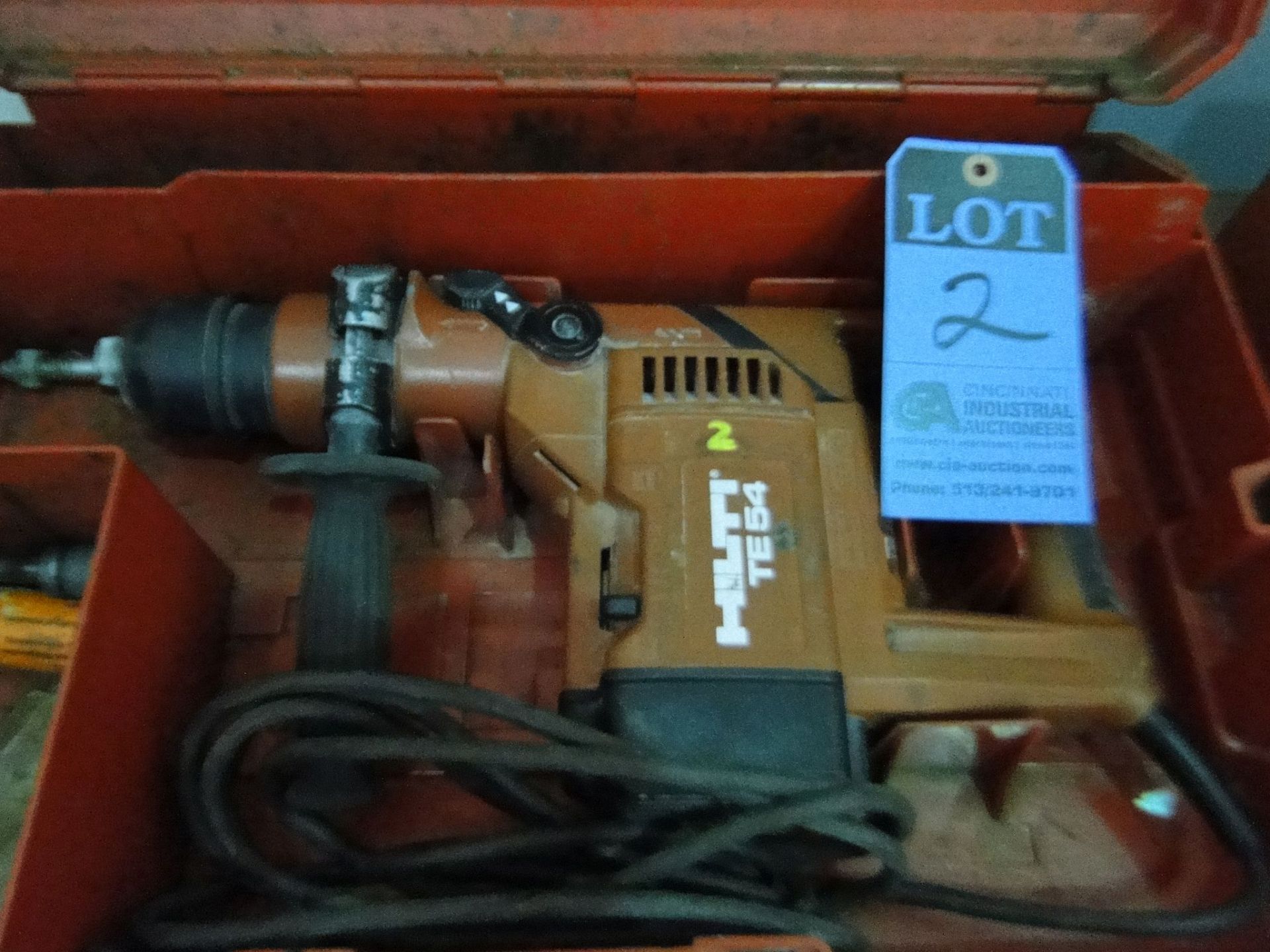 HILTI MODEL TE54 ELECTRIC HAMMER DRILL