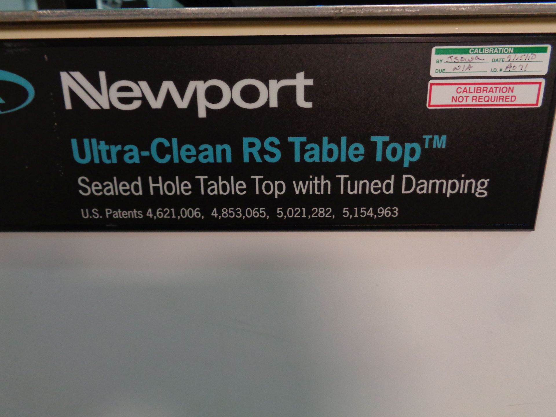 4' X 8' NEWPORT "ULTRA-CLEAN RS TABLE TOP" SEALED HOLE TABLE TOP WITH TUNEL DAMPENING, NEWPORT - Image 4 of 5