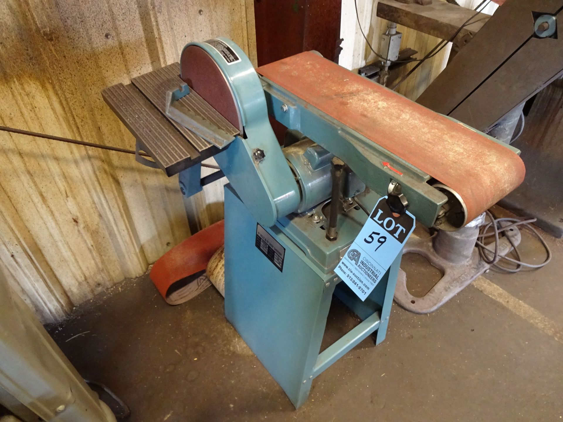 6" / 9" DIAMETER BELT / DISC SANDER