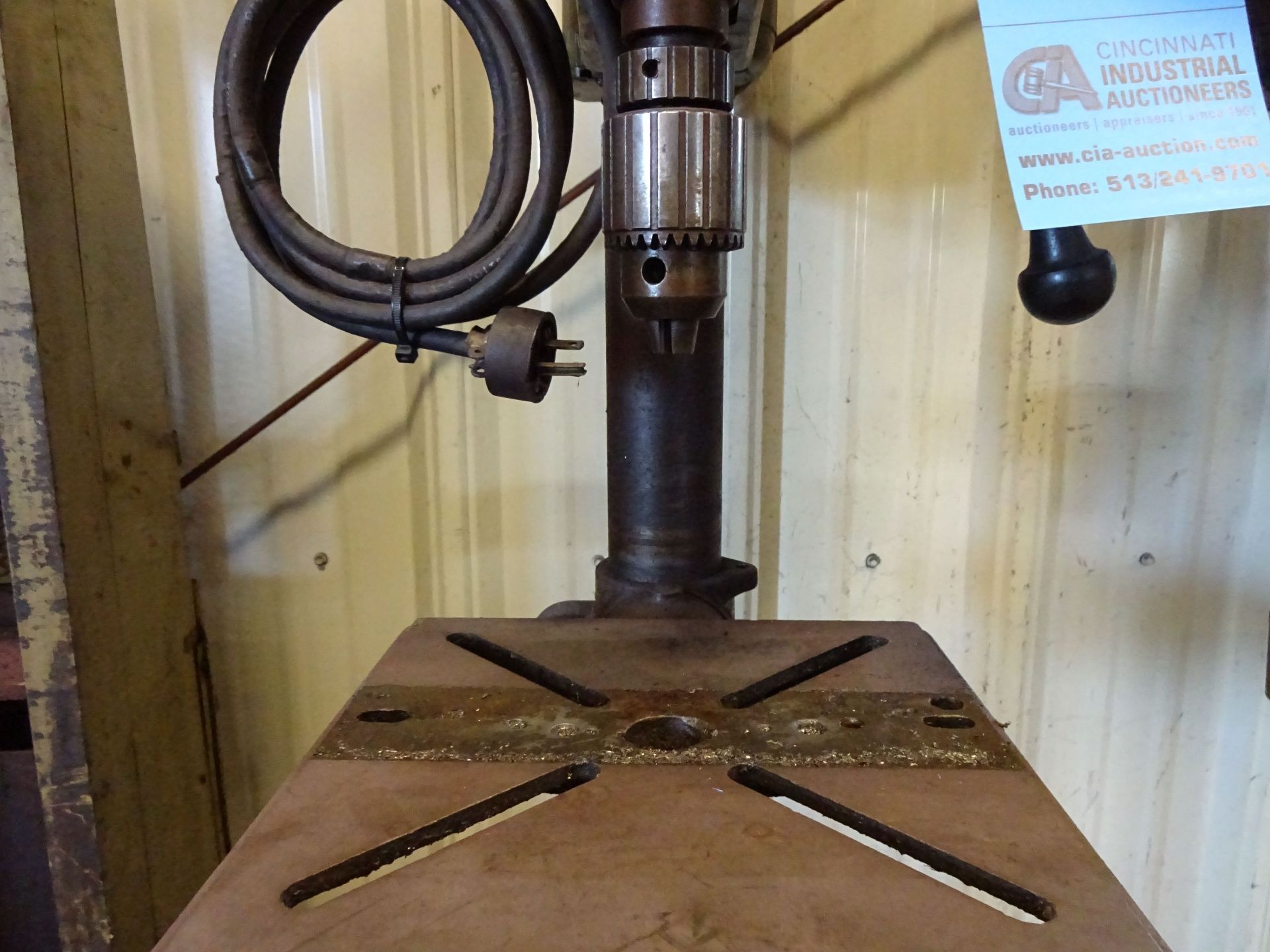 16" CRAFTSMAN PEDASTAL DRILL PRESS - Image 4 of 4