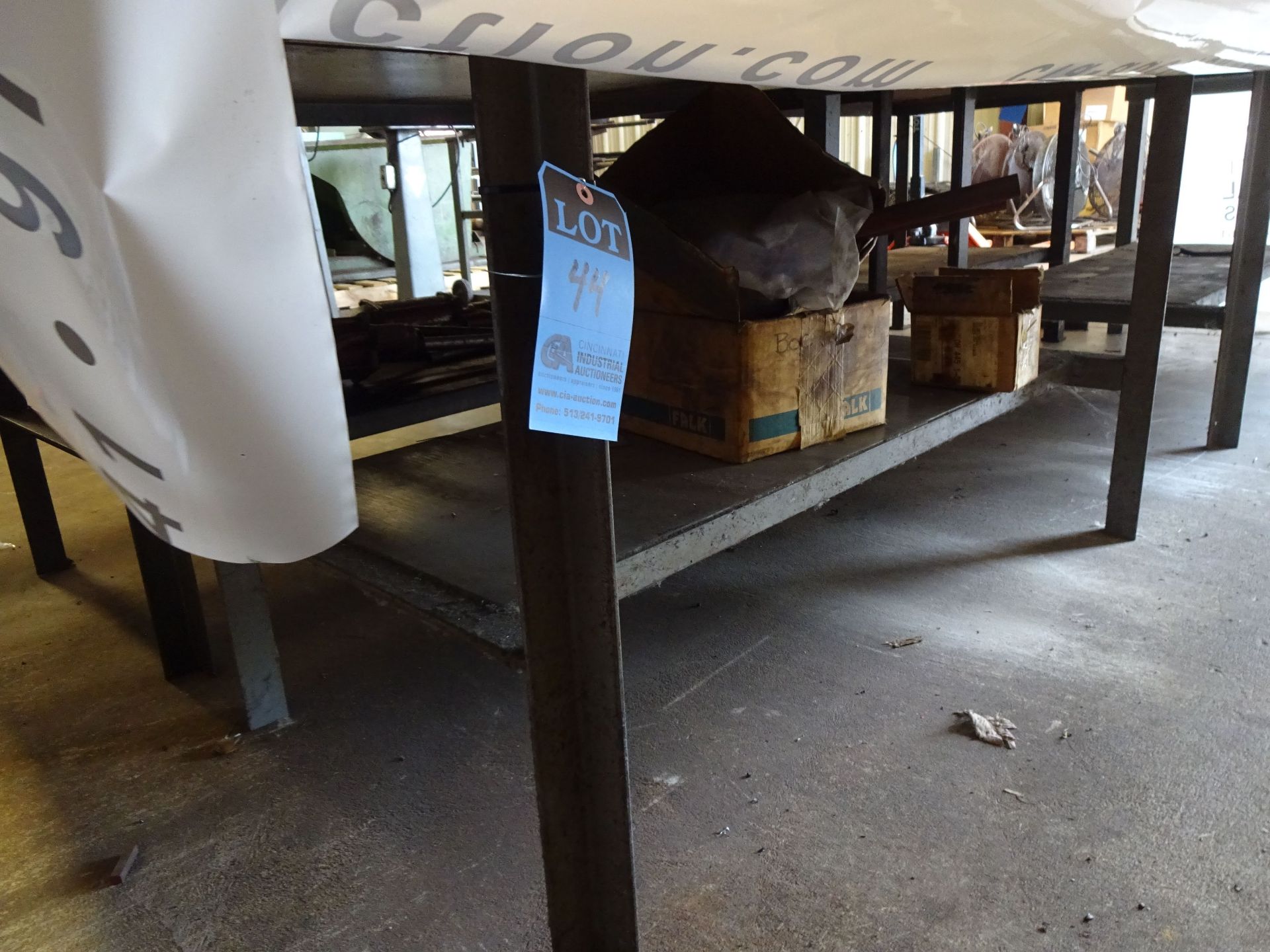 30" X 72" STEEL BENCH