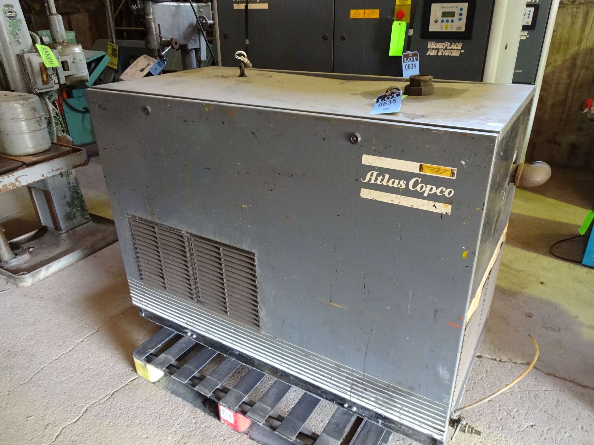 ATLAS COPCO MODEL FD345 REFRIGERATED AIR DRYER -------- INDUSTRIAL SERVICES AND SALES HAS QUOTED $