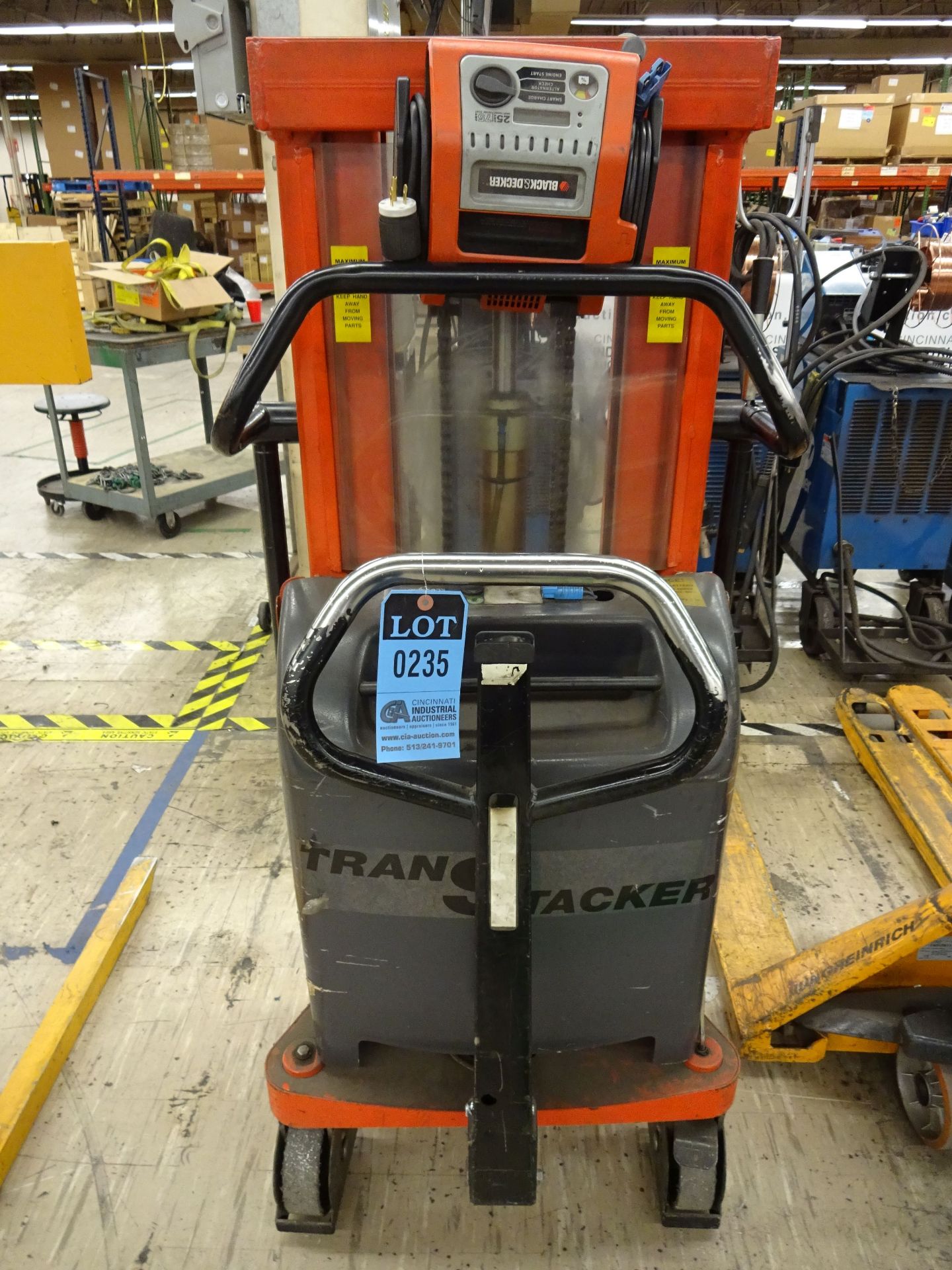 2,200 LB. INTERTHOR ELECTRIC STACKER