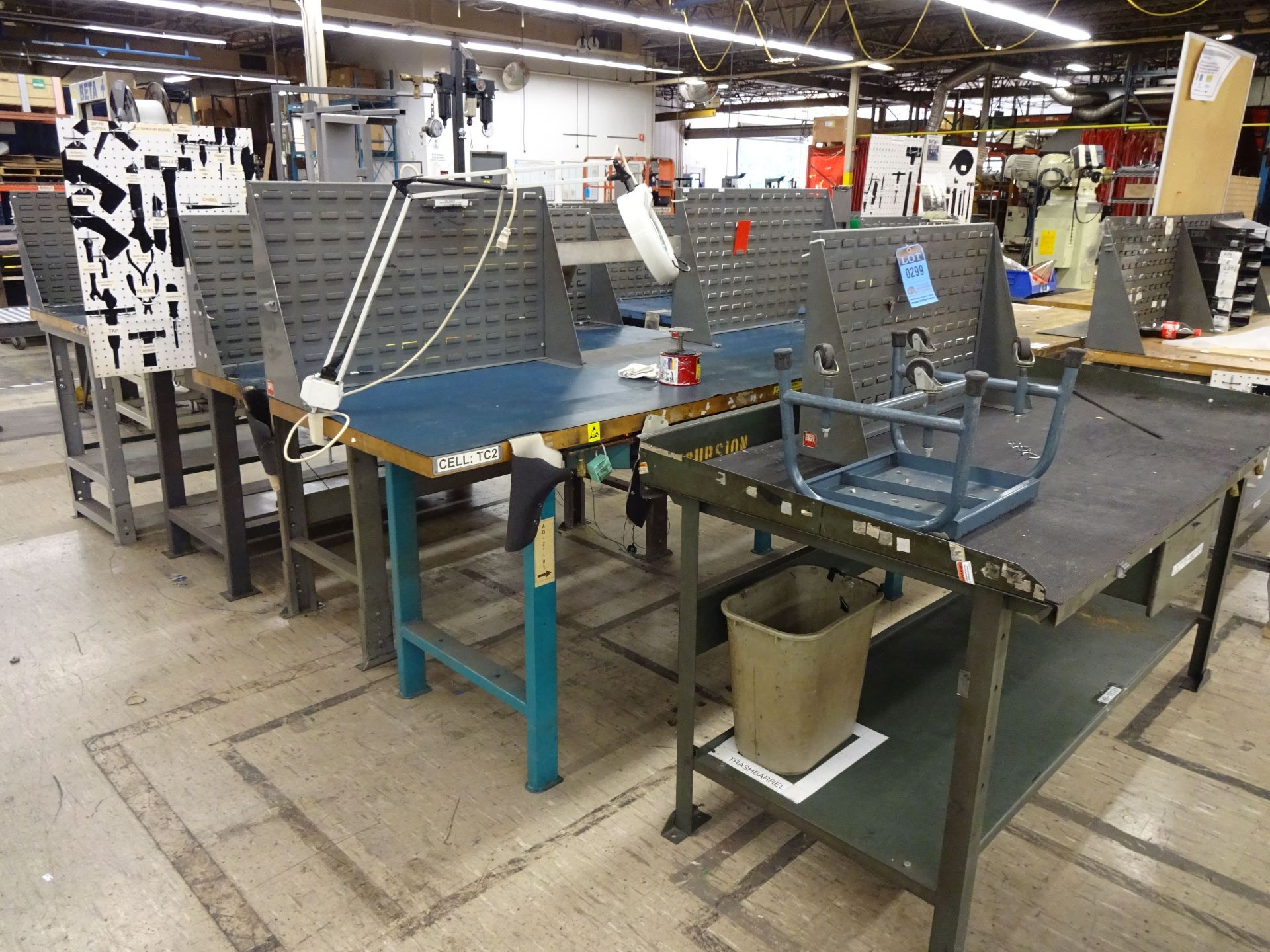 STEEL FRAME BENCHES