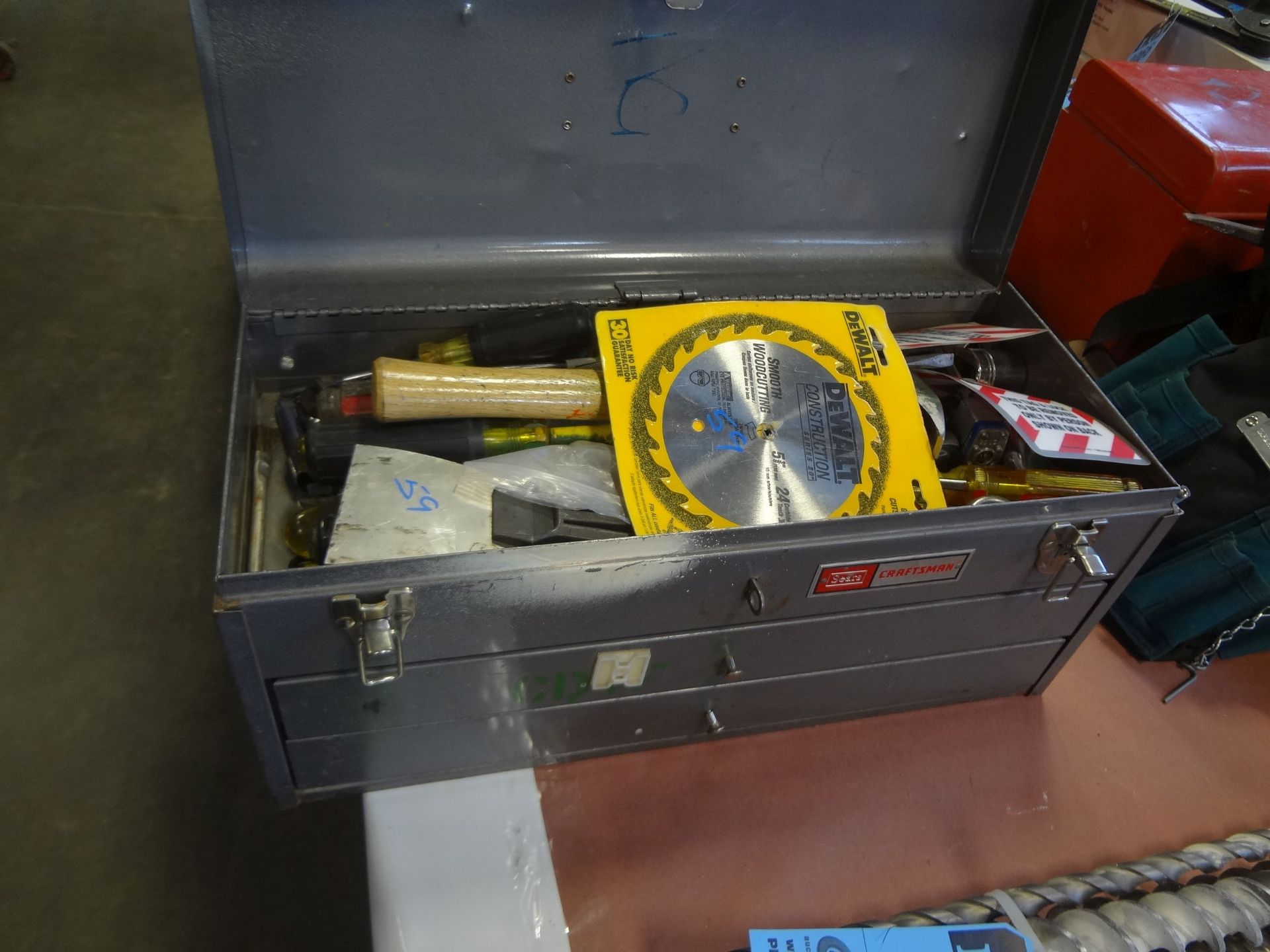 SEARS TOOLBOX AND TOOLS