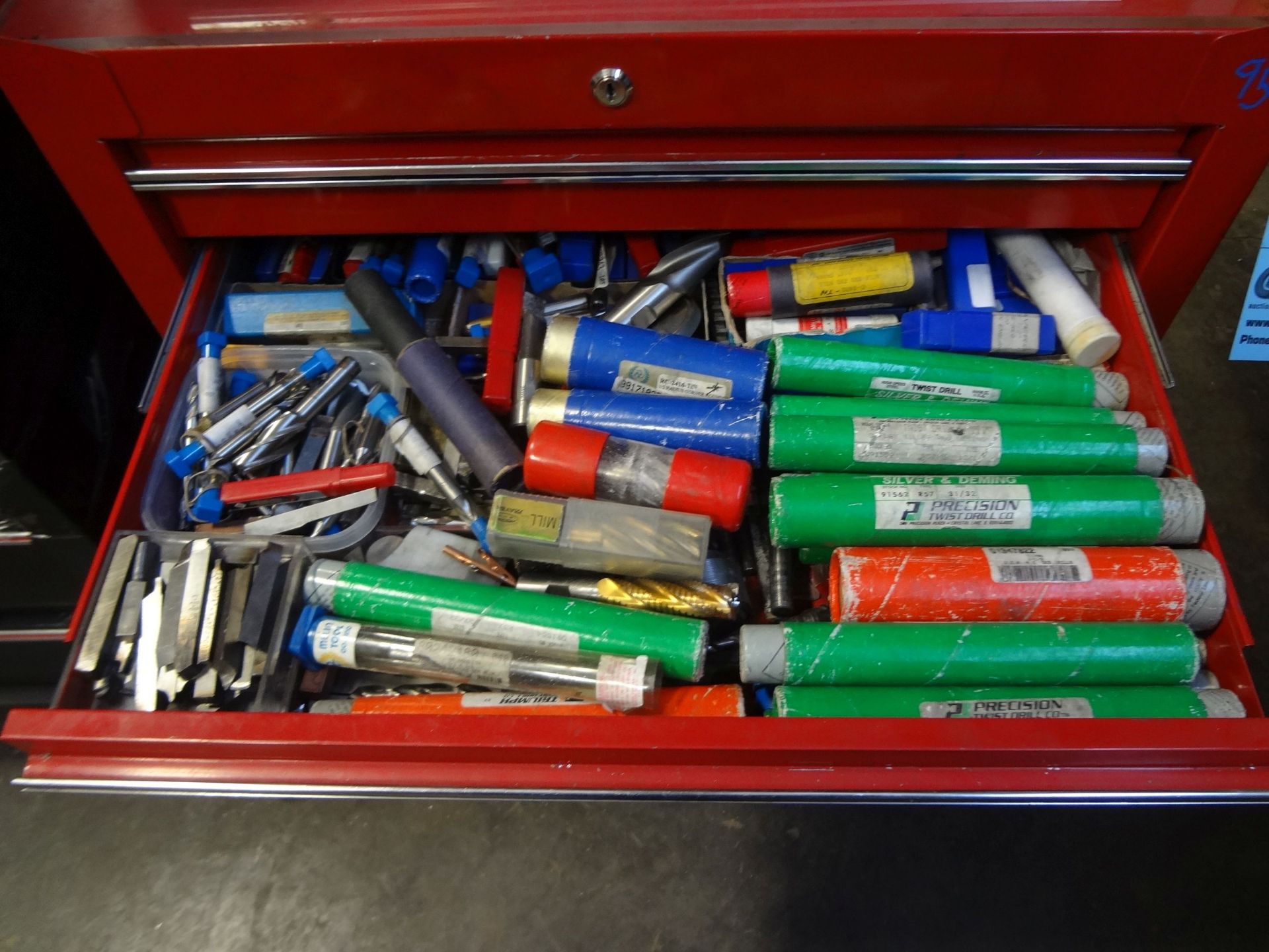 WATERLOO 7-DRAWER ROLL AROUND TOOL CHEST AND CONTENTS WITH WATERLOO TOP BOX AND CONTENTS (HAND - Image 8 of 12