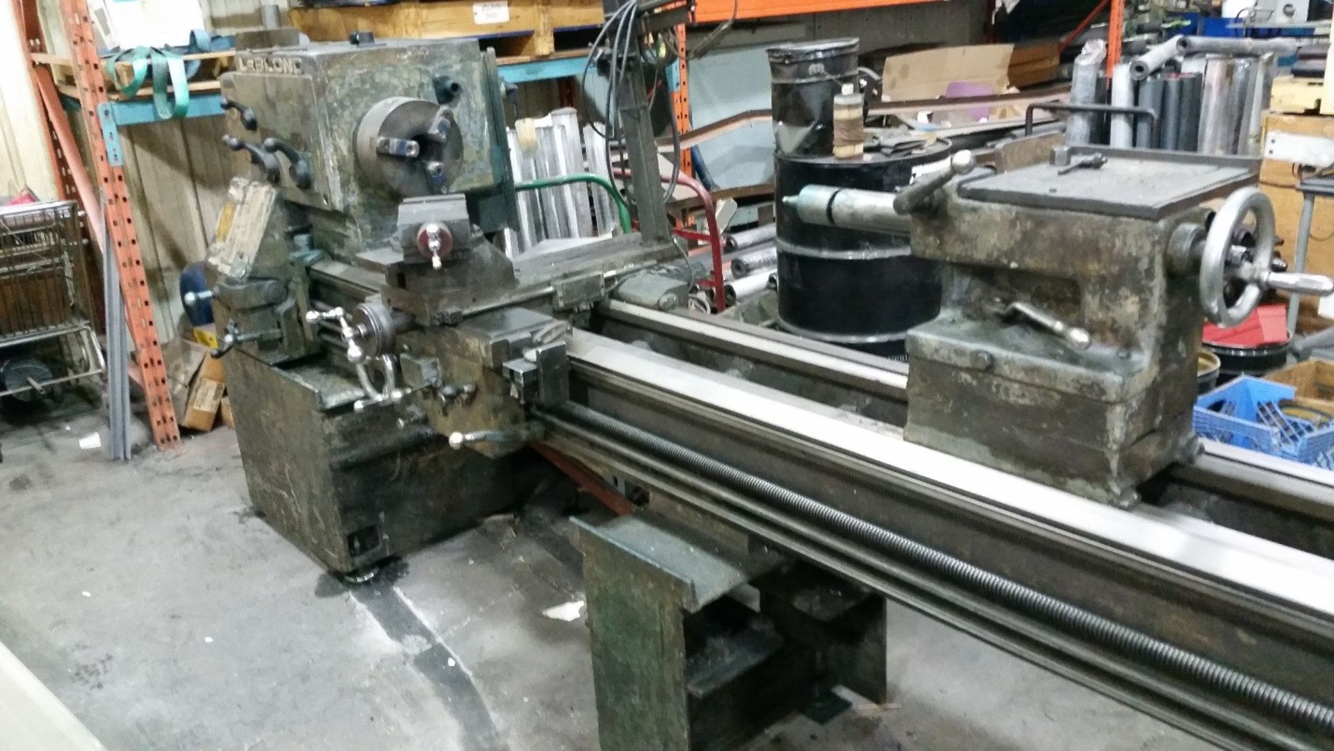 13" X 120" APPROX. LEBLOND ENGINE LATHE; DRO, STEADY RESTS, 9" OVER CROSS SLIDE, 20 HP - LOCATED - Image 7 of 7