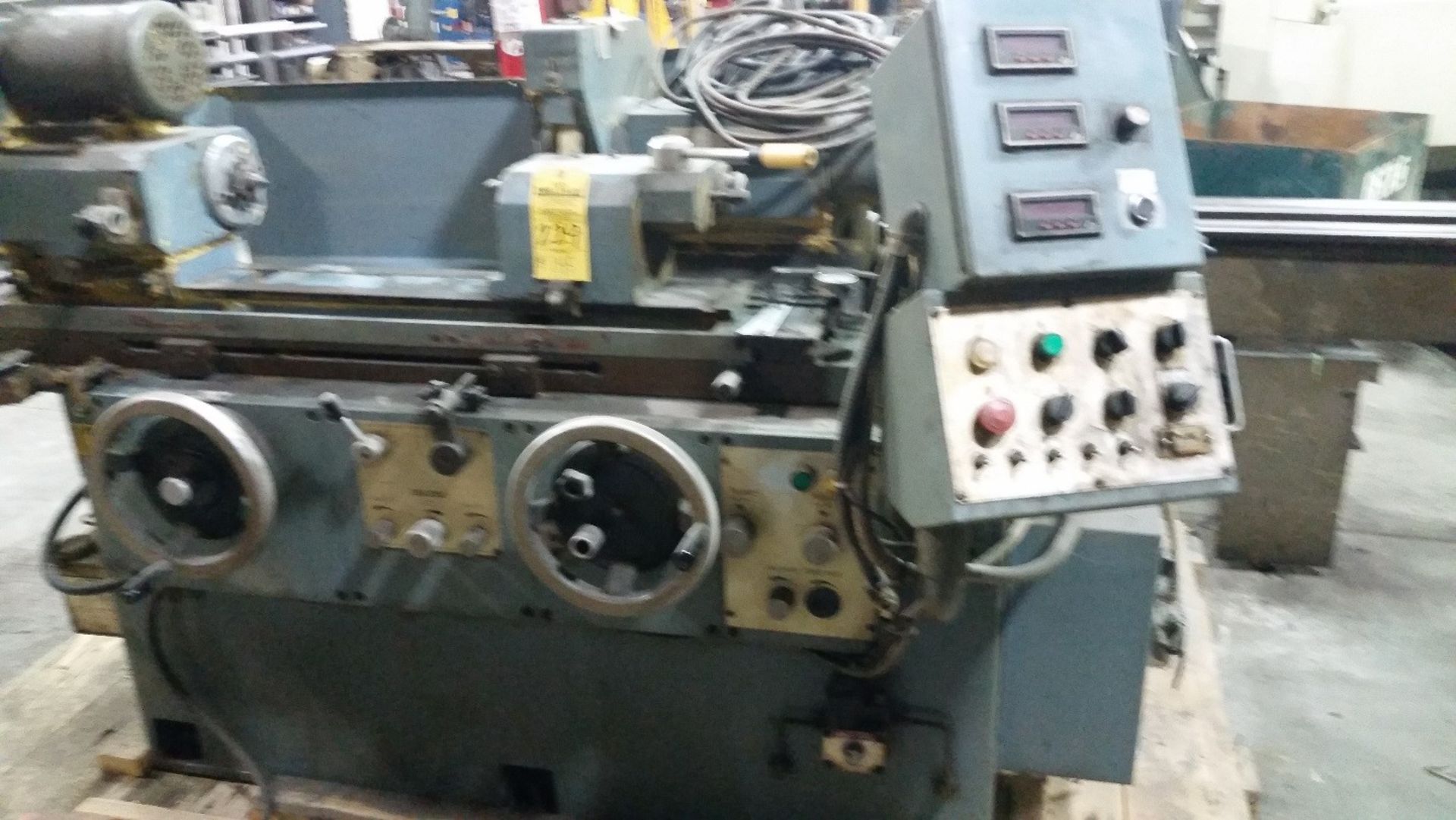 5" X 25" APPROX. CYLINDRICAL GRINDER; DRO, PB CONTROL - LOCATED IN PALMYRA, NY