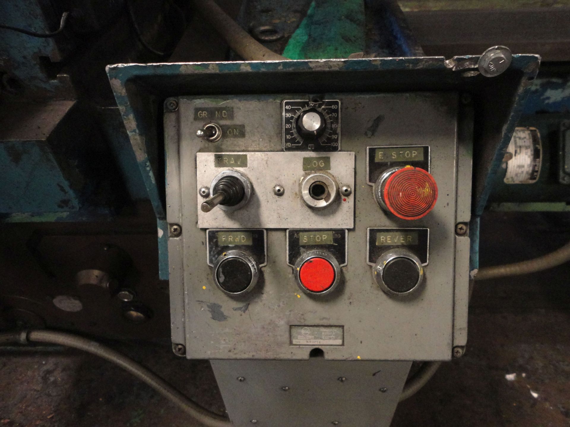 58" X 230" CLOVER MODEL 50 GEARED HEAD ENGINE LATHE; S/N B790304, 43" SWING OVER CROSS SLIDE, 20" - Image 15 of 25