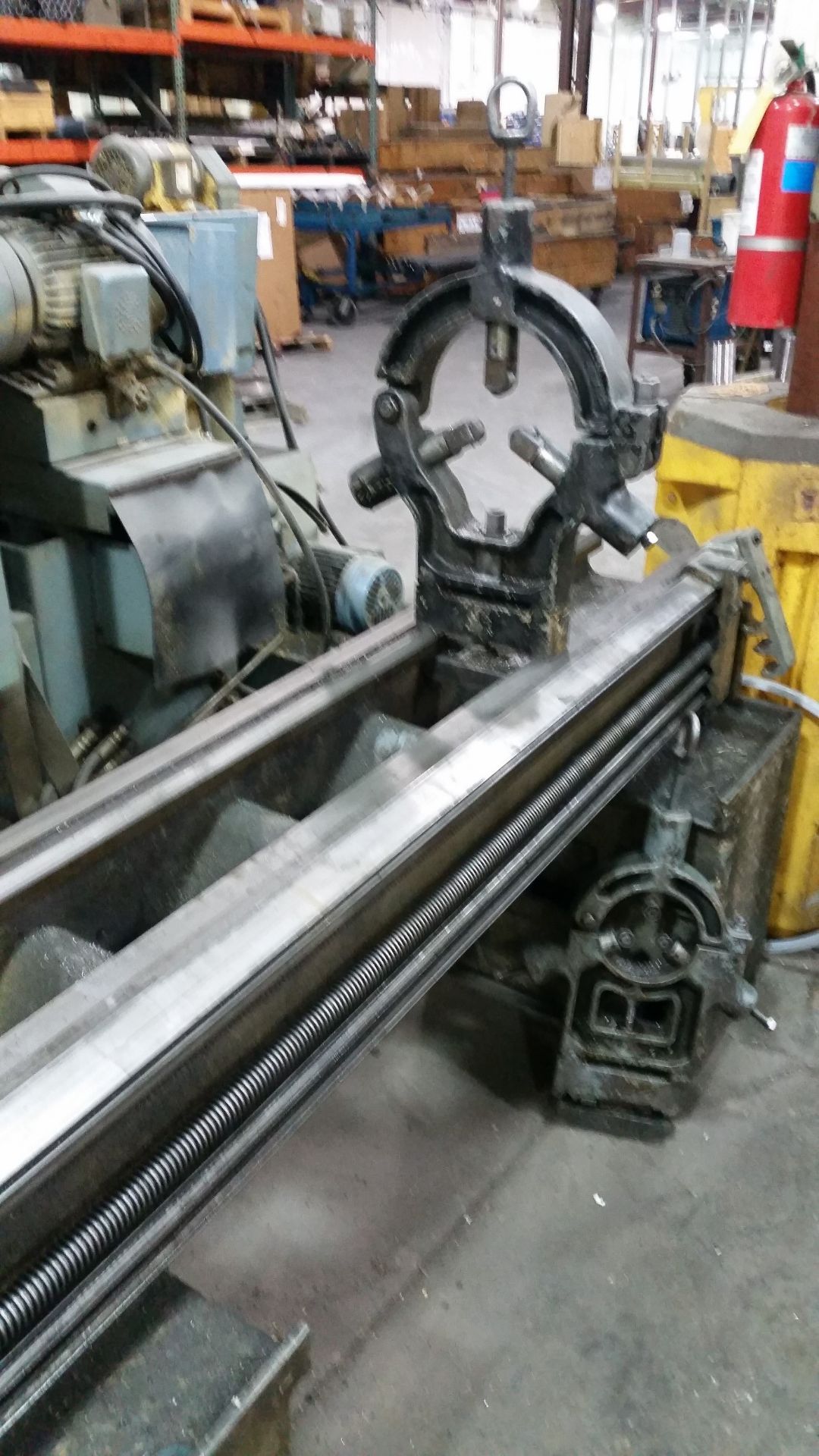 13" X 120" APPROX. LEBLOND ENGINE LATHE; DRO, STEADY RESTS, 9" OVER CROSS SLIDE, 20 HP - LOCATED - Image 4 of 7