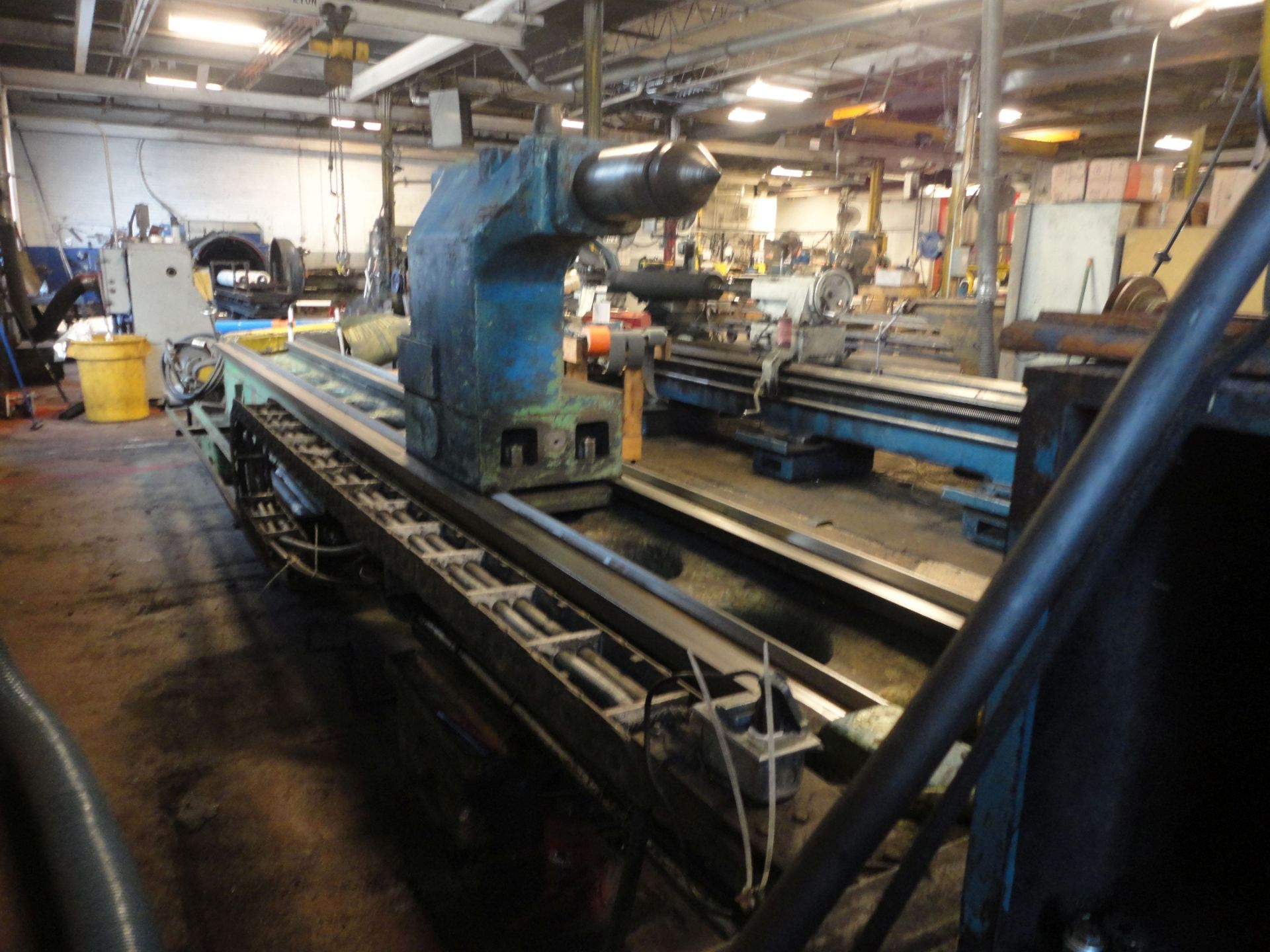 58" X 230" CLOVER MODEL 50 GEARED HEAD ENGINE LATHE; S/N B790304, 43" SWING OVER CROSS SLIDE, 20" - Image 18 of 25