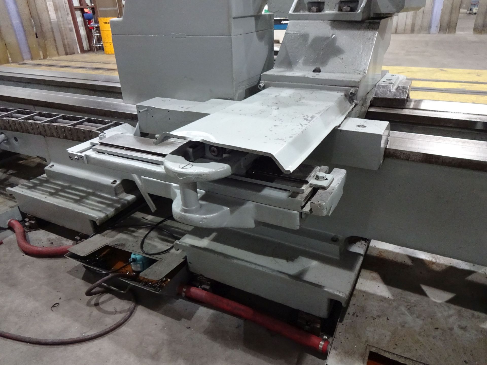 53" / 68" X 275" POREBA MODEL TR135-B/7000 HEAVY DUTY GAP BED ENGINE LATHE; S/N 5181, 60" DIA. - Image 25 of 30