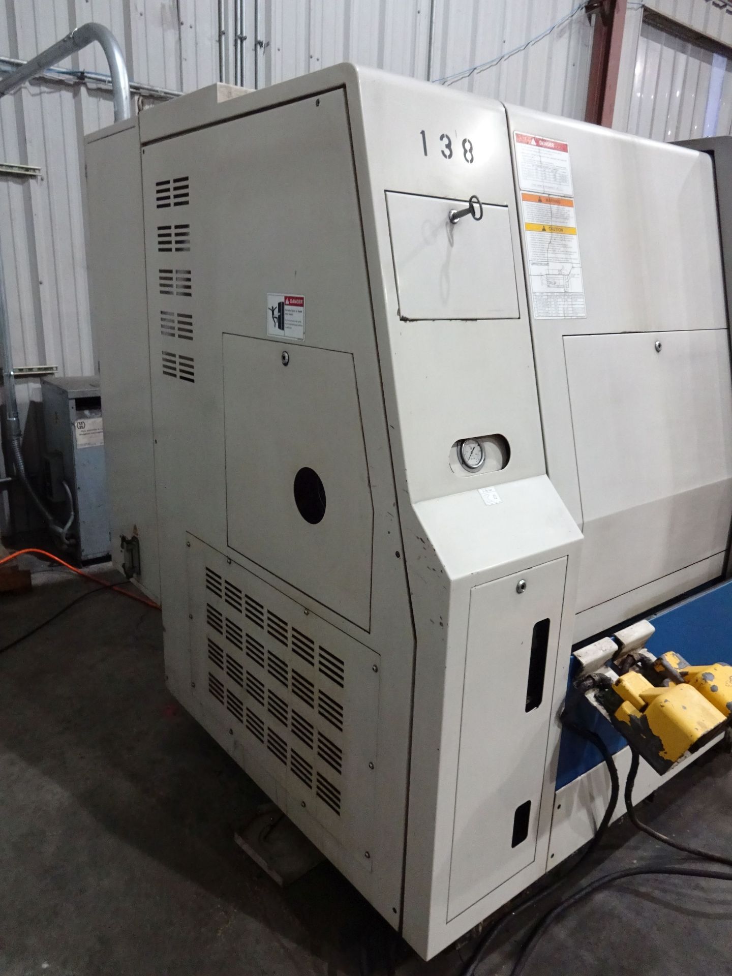 2005 DAEWOO PUMA 400B CNC TURNING CENTER; S/N PM351893, FANUC 21I-TB CONTROL, 18" CHUCK, 30" MAX. - Image 7 of 29