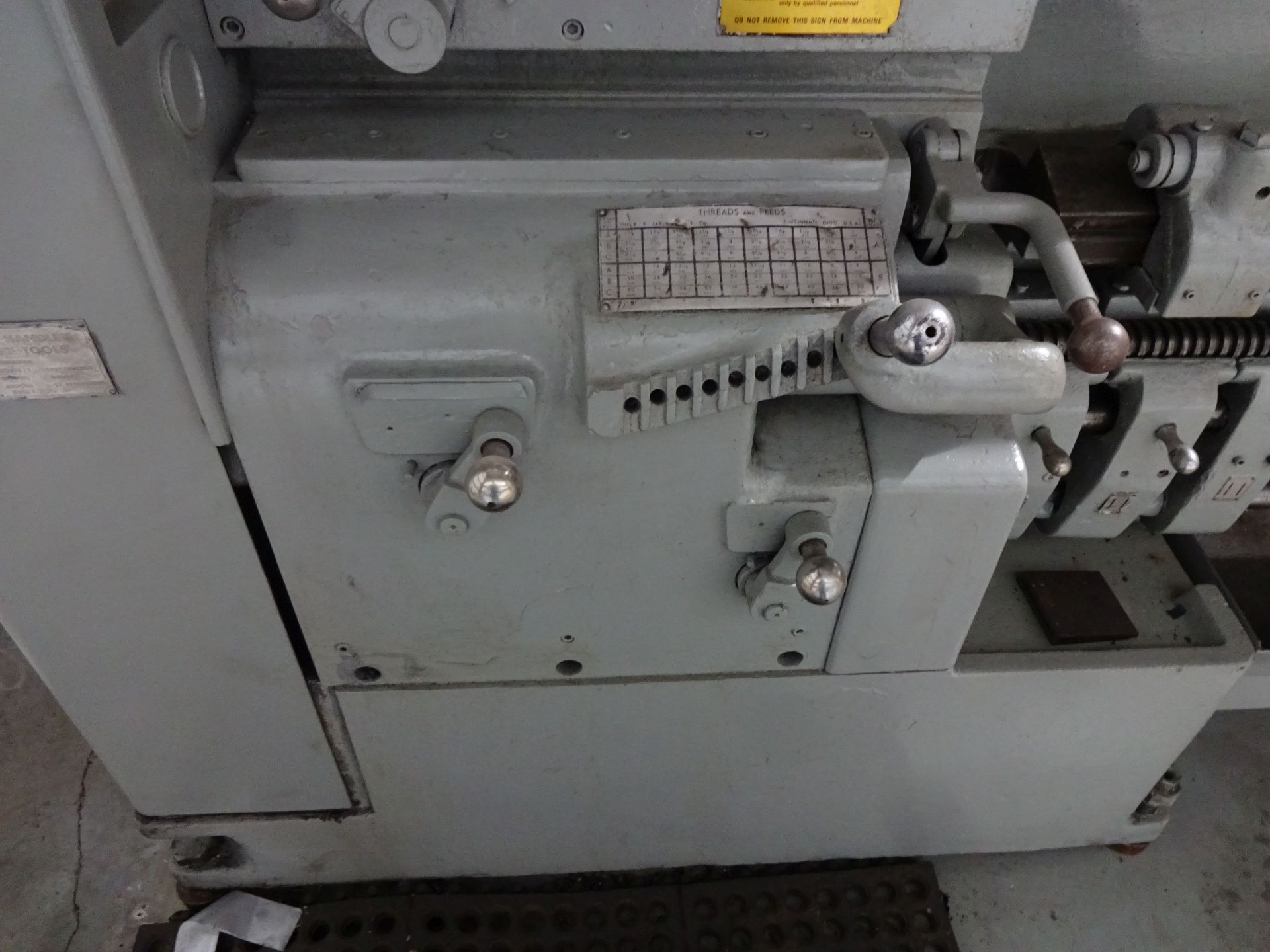 25" X 275" LEBLOND HEAVY DUTY 2516 ENGINE LATHE; S/N 3NFL1284, 20" CHUCK, 25" SWING OVER BED, 16" - Image 10 of 29