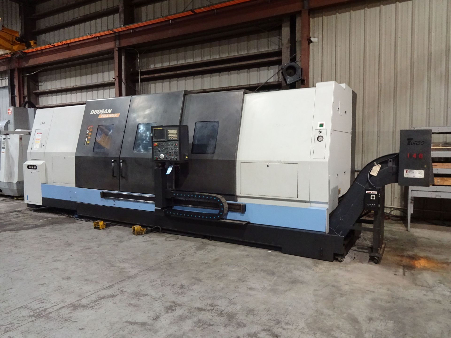 2007 DOOSAN MODEL PUMA 700LM LARGE CAPACITY CNC TURNING CENTER WITH LINE MILLING; S/N 60LM0700, - Image 8 of 27