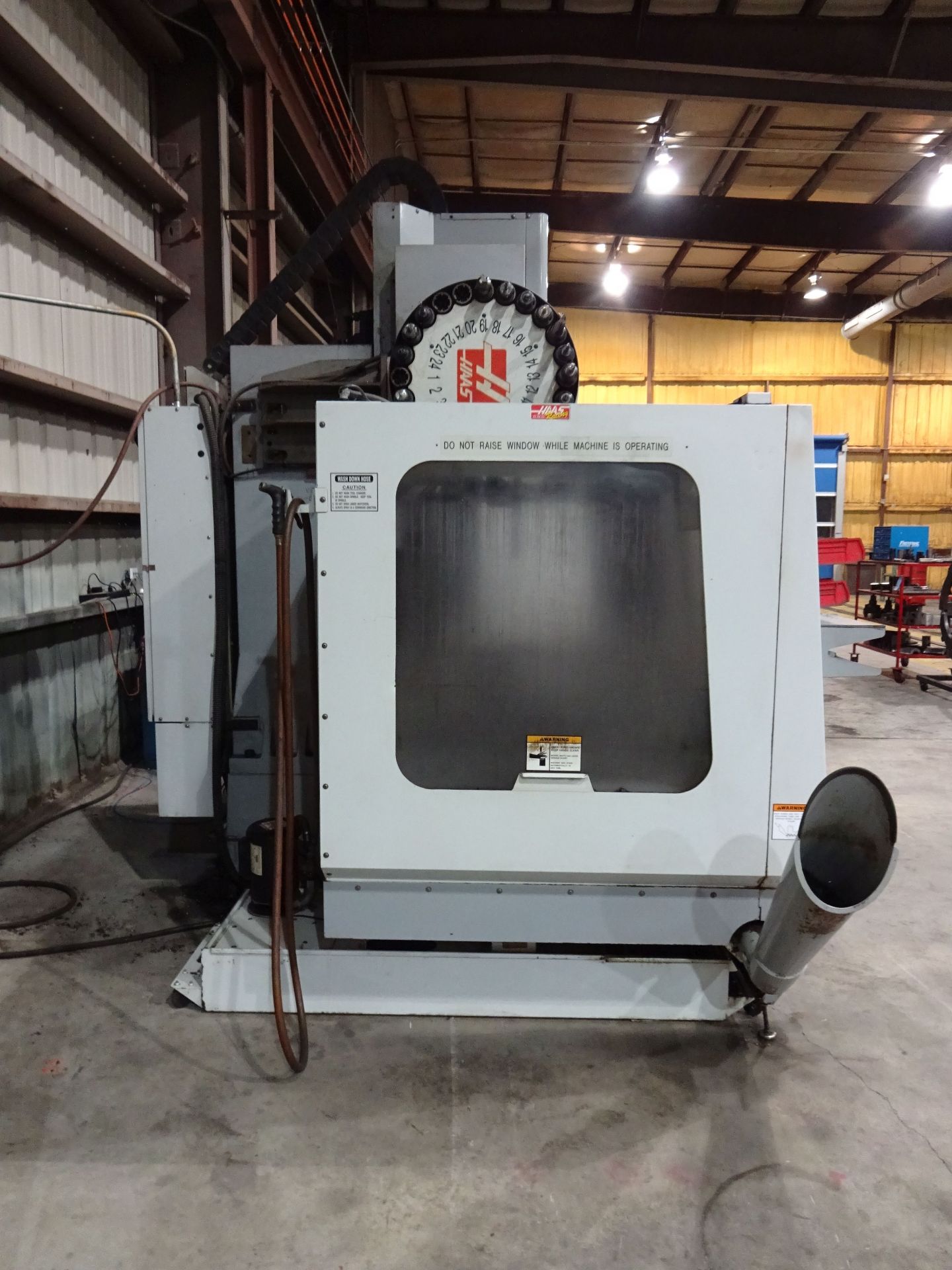 2005 HAAS MODEL VF-3B CNC VERTICAL MACHINING CENTER; S/N 42047, HAAS CNC CONTROL, VOP-D, 20 HP, GEAR - Image 8 of 28