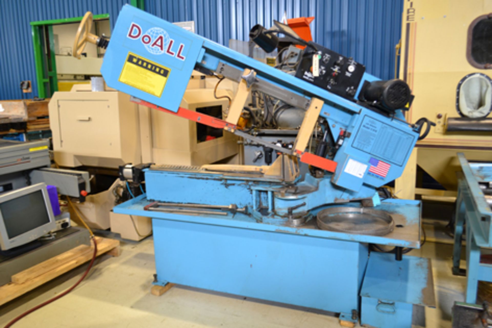 DO-ALL HORIZONTAL BAND SAW MOD. C-916, BAND SAW - Image 2 of 4