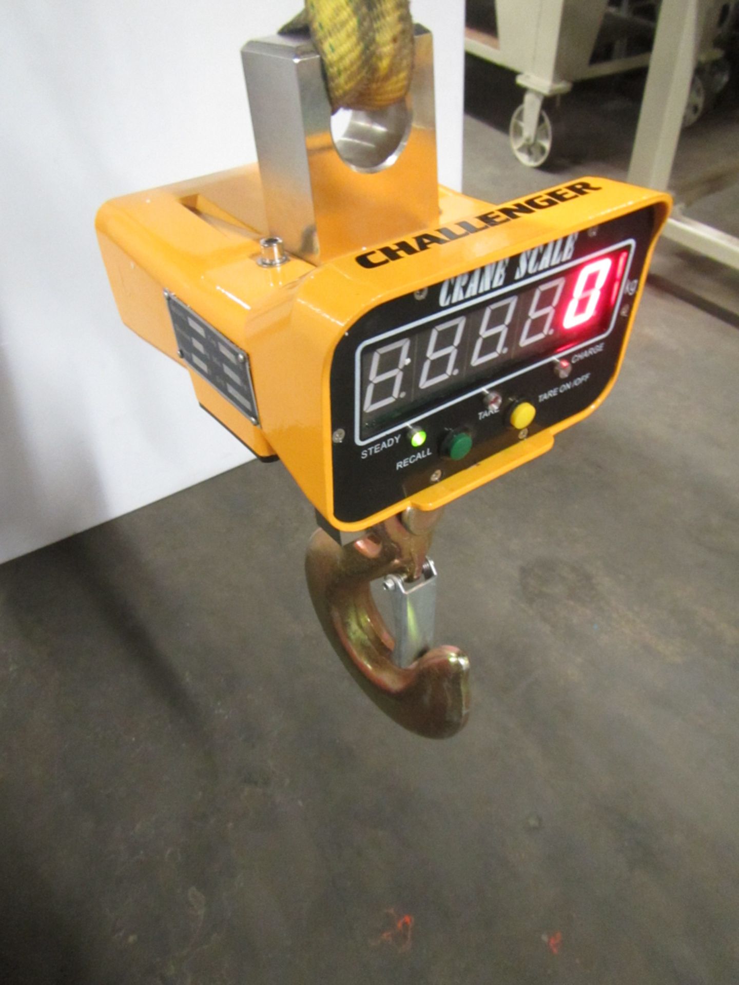 "NEW" HANGING DIGITAL CRANE SCALE 20,000LBS 10 TON CAPACITY - COMPLETE WITH REMOTE CONTROL AND