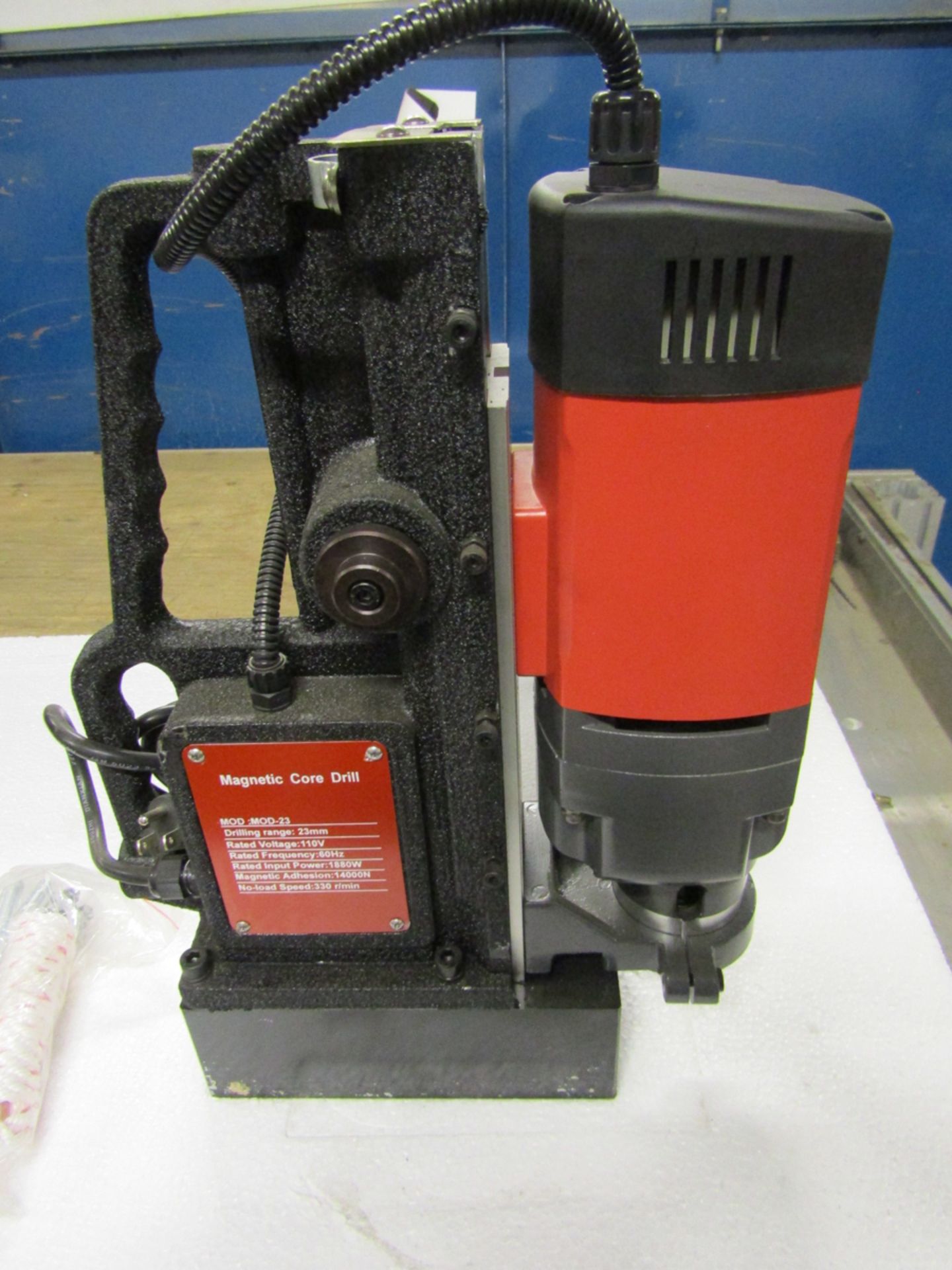 "NEW" MAG DRILL WITH 5/8" CHUCK - 0.9" DRILLING RANGE - MAGNETIC CORE DRILL 110V (LOCATED IN - Image 2 of 2