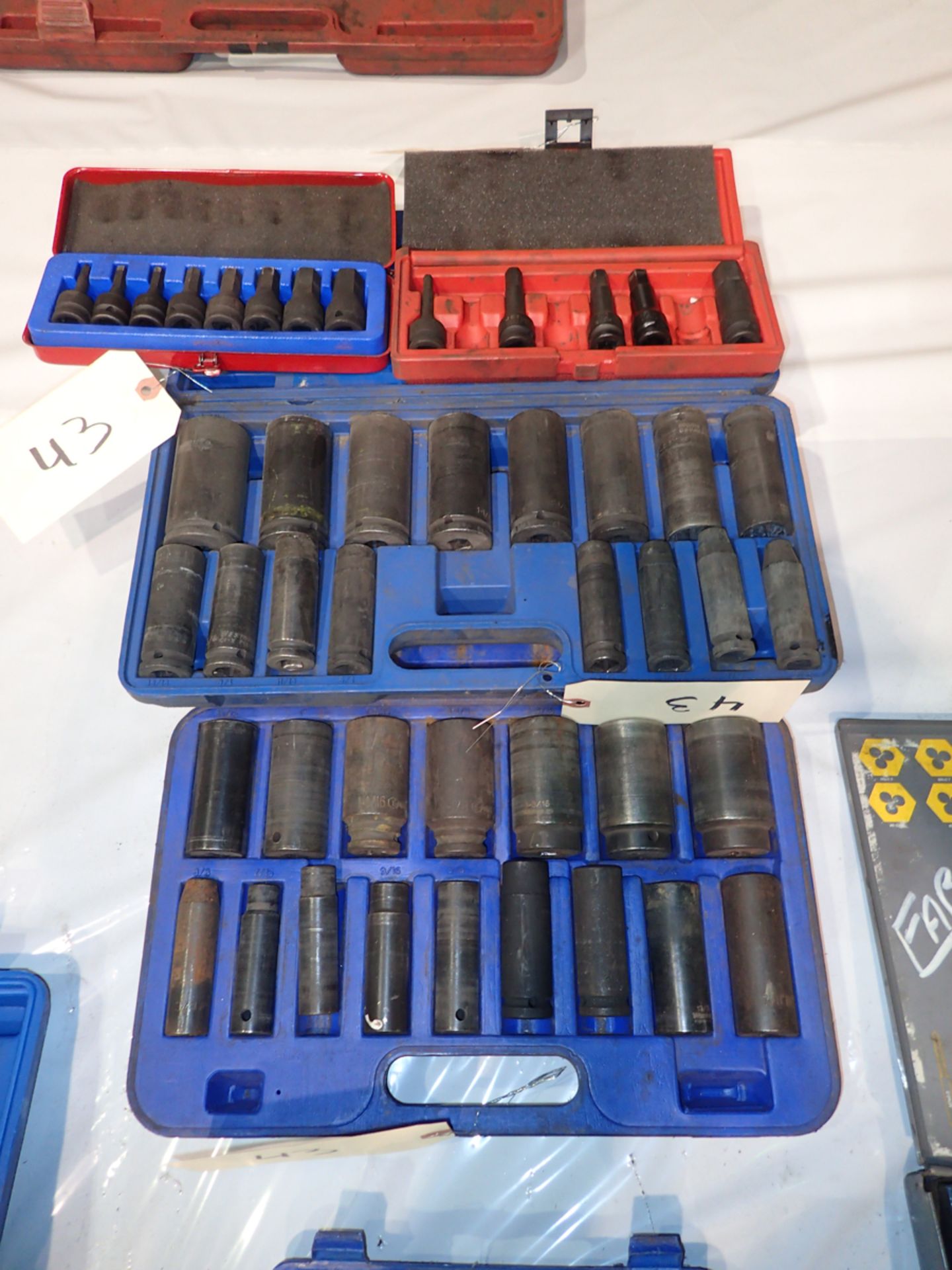 SOCKET SETS (3 BOXES)