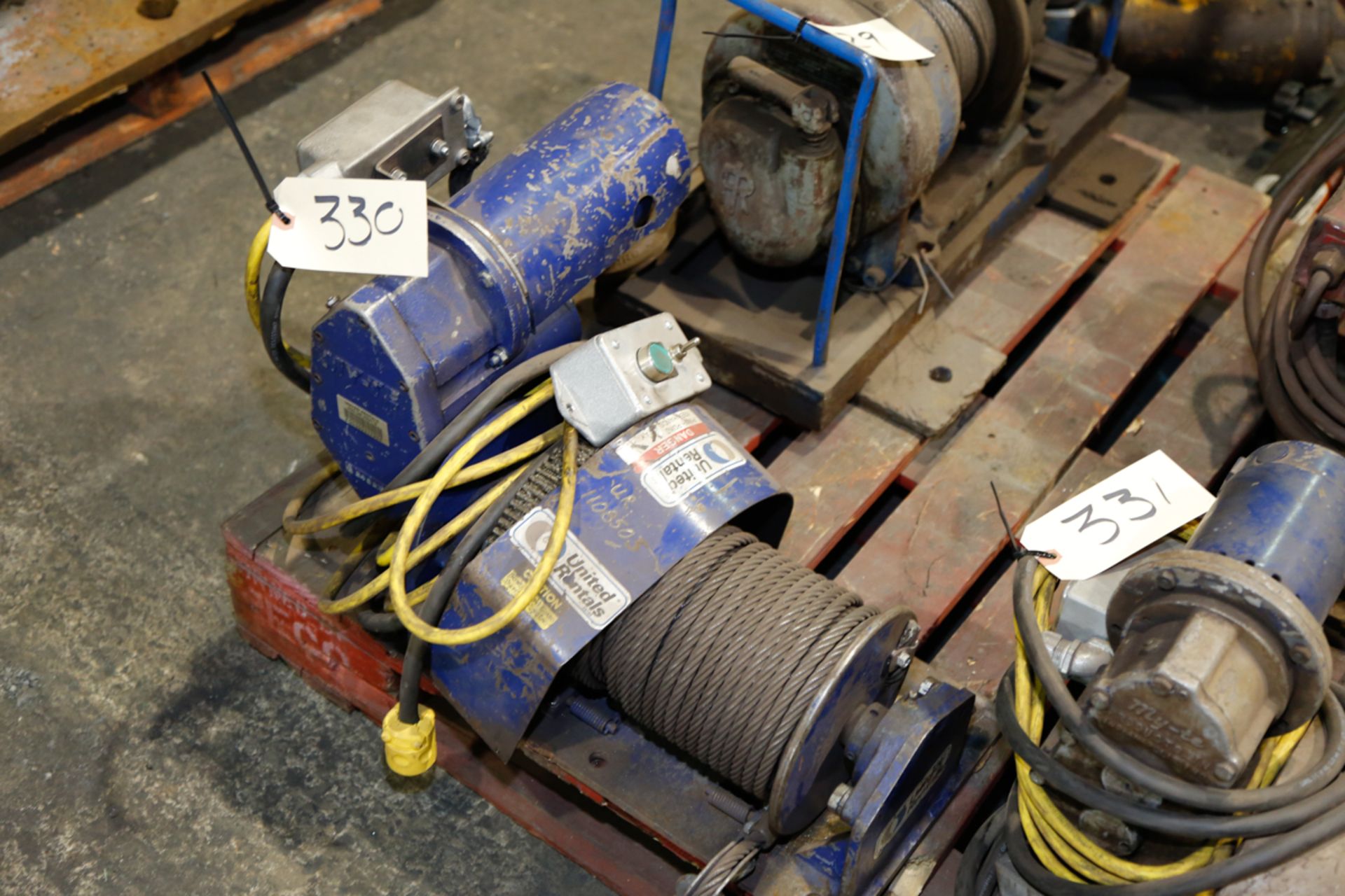 ELECTRIC WINCH, 110 VOLTS