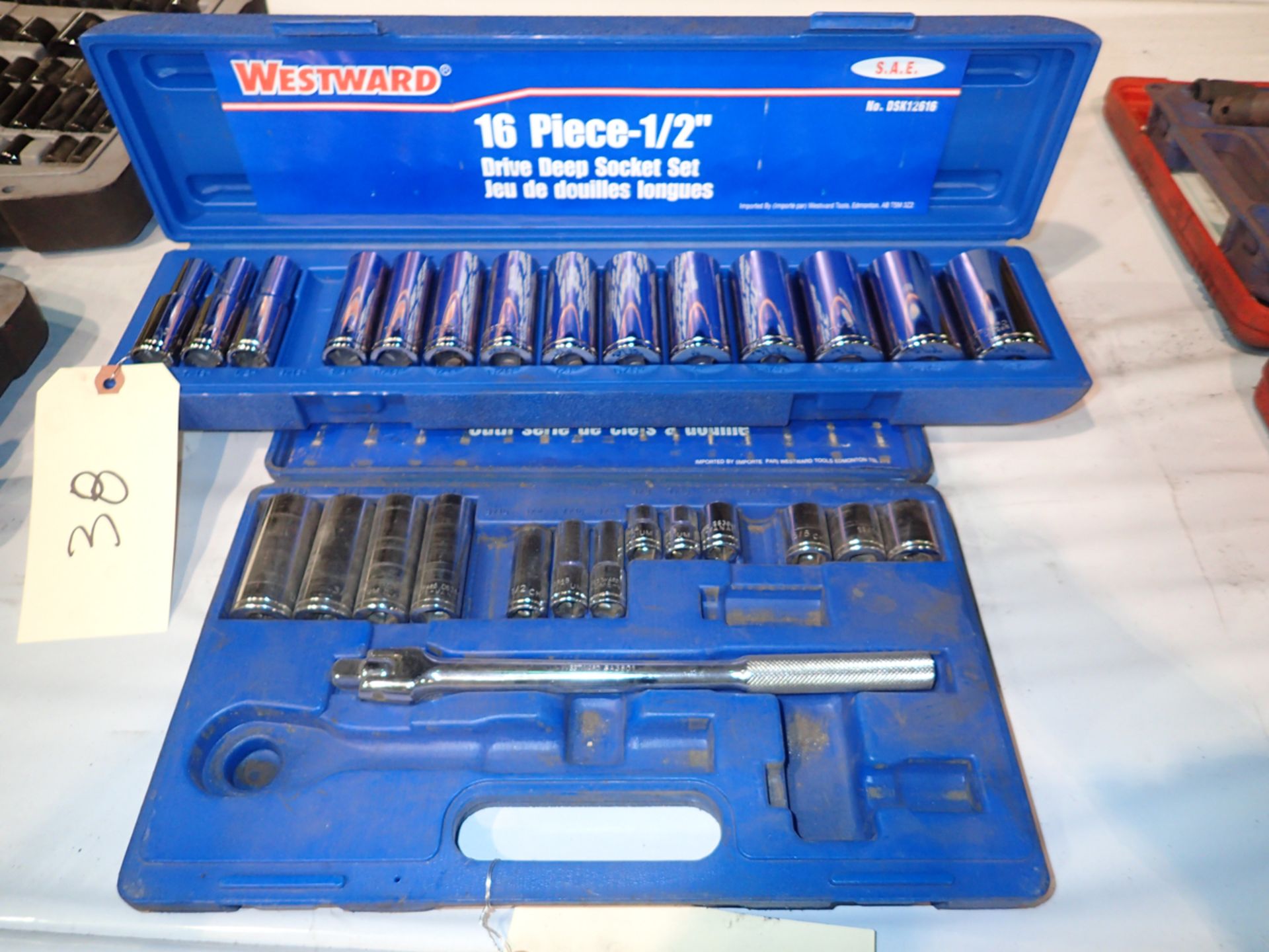 2 SOCKET SETS, 1/2 DRIVE SAE