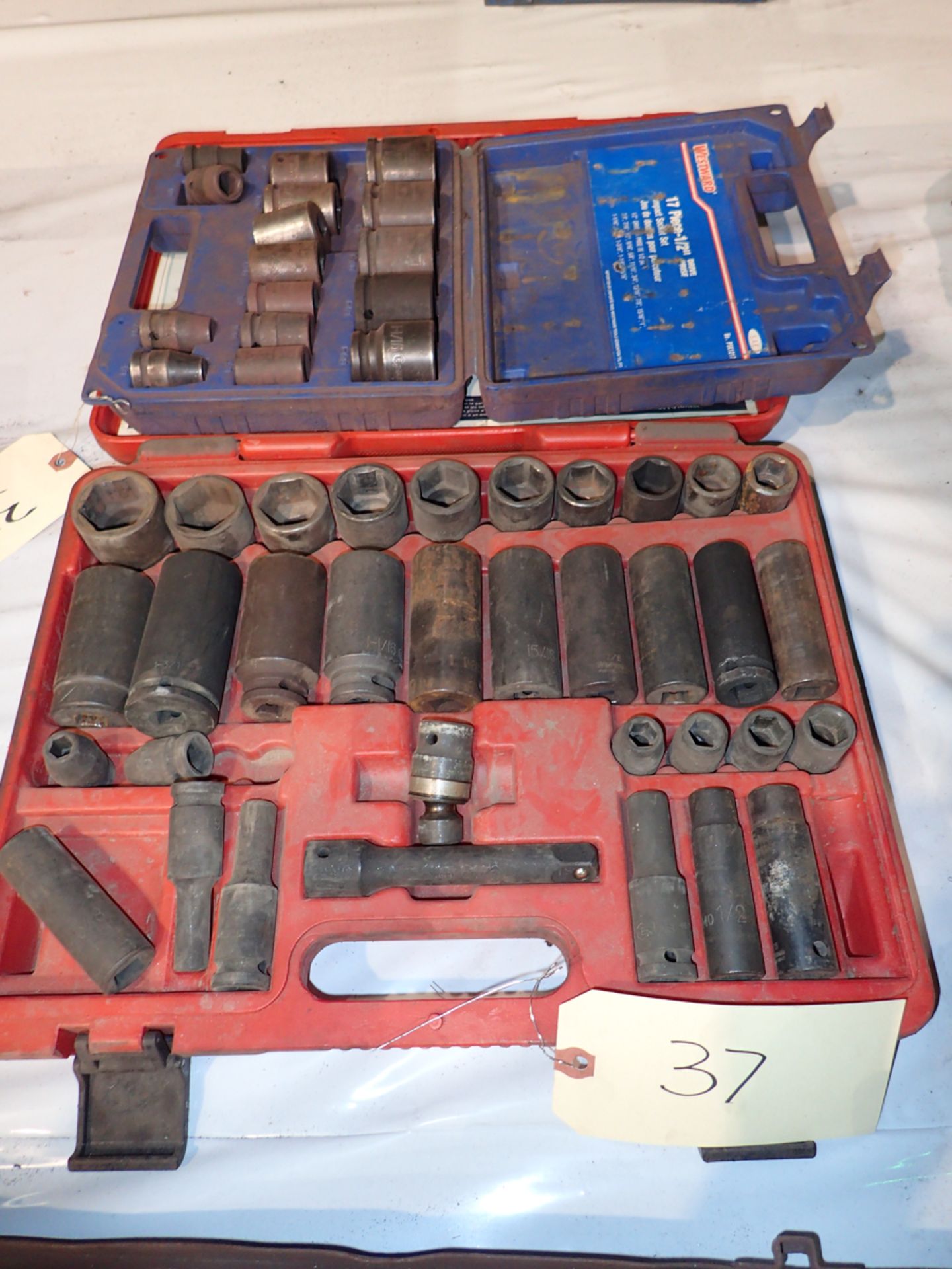 2 SOCKET SETS, 1/2 DRIVE SAE