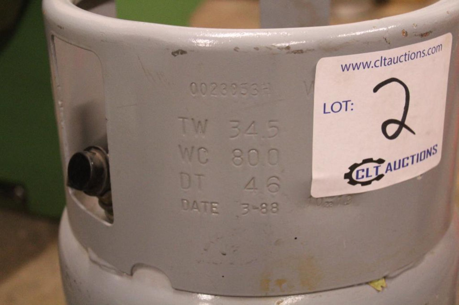 Steel forklift propane tank - Image 3 of 3