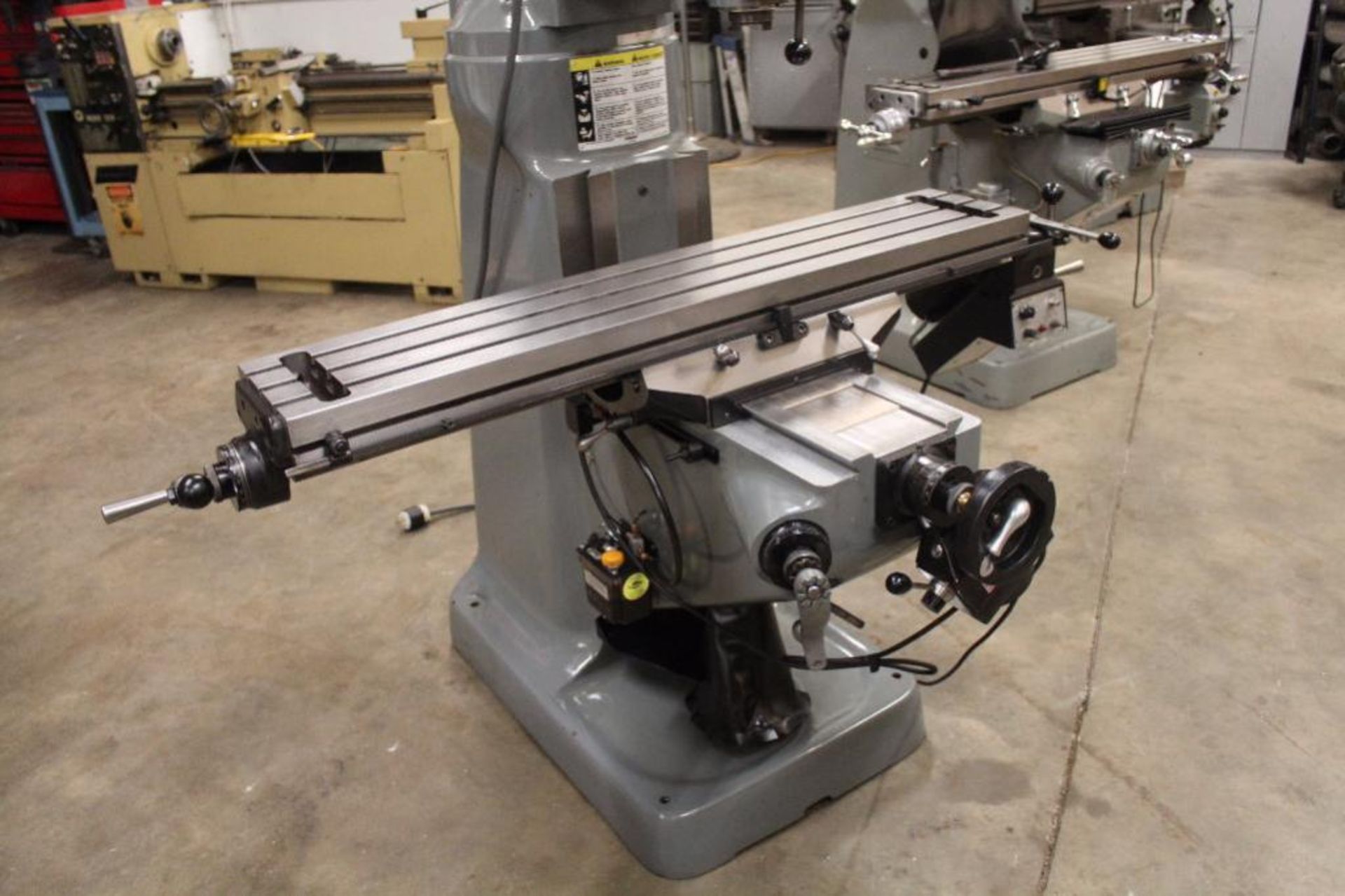 Bridgeport by HardingeSeries 1 Vertical Milling Machine 9" x 48" table, Bridgeport 8f X axis & Servo - Image 16 of 26