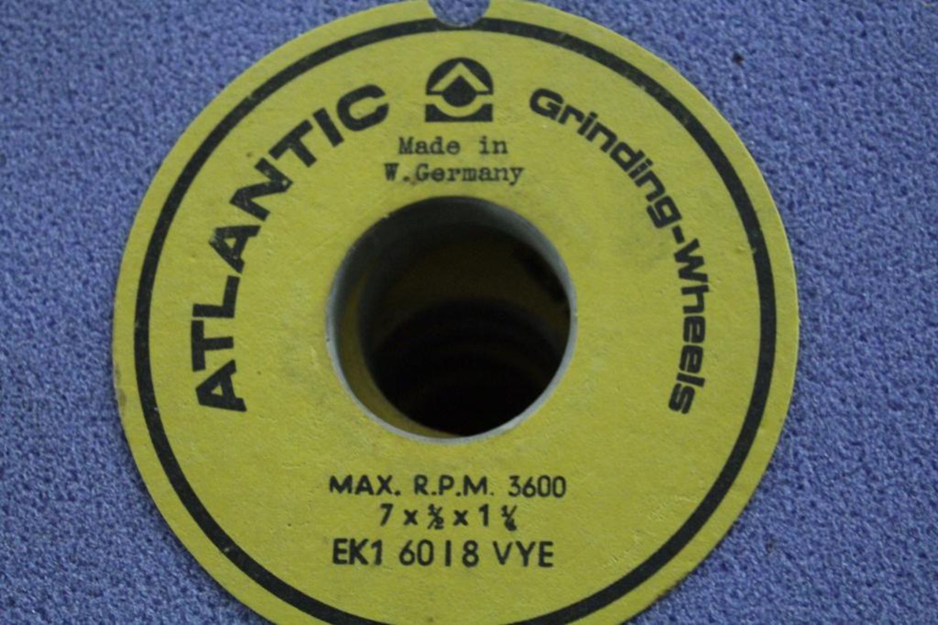 Atlantic grinding wheels MODEL EK 16018 VYE - Image 3 of 3