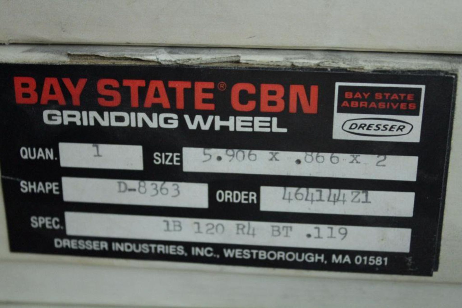 Bay State CBN diamond grinding wheels - Image 4 of 5