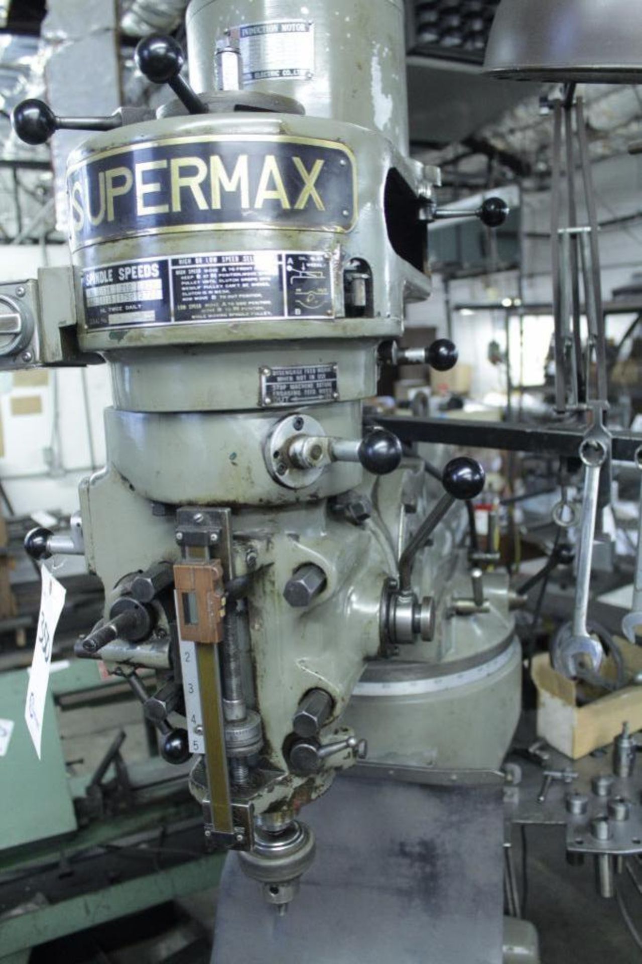 Supermax Vertical Milling Machine Model: YC- 1 1/2VA - Image 5 of 22