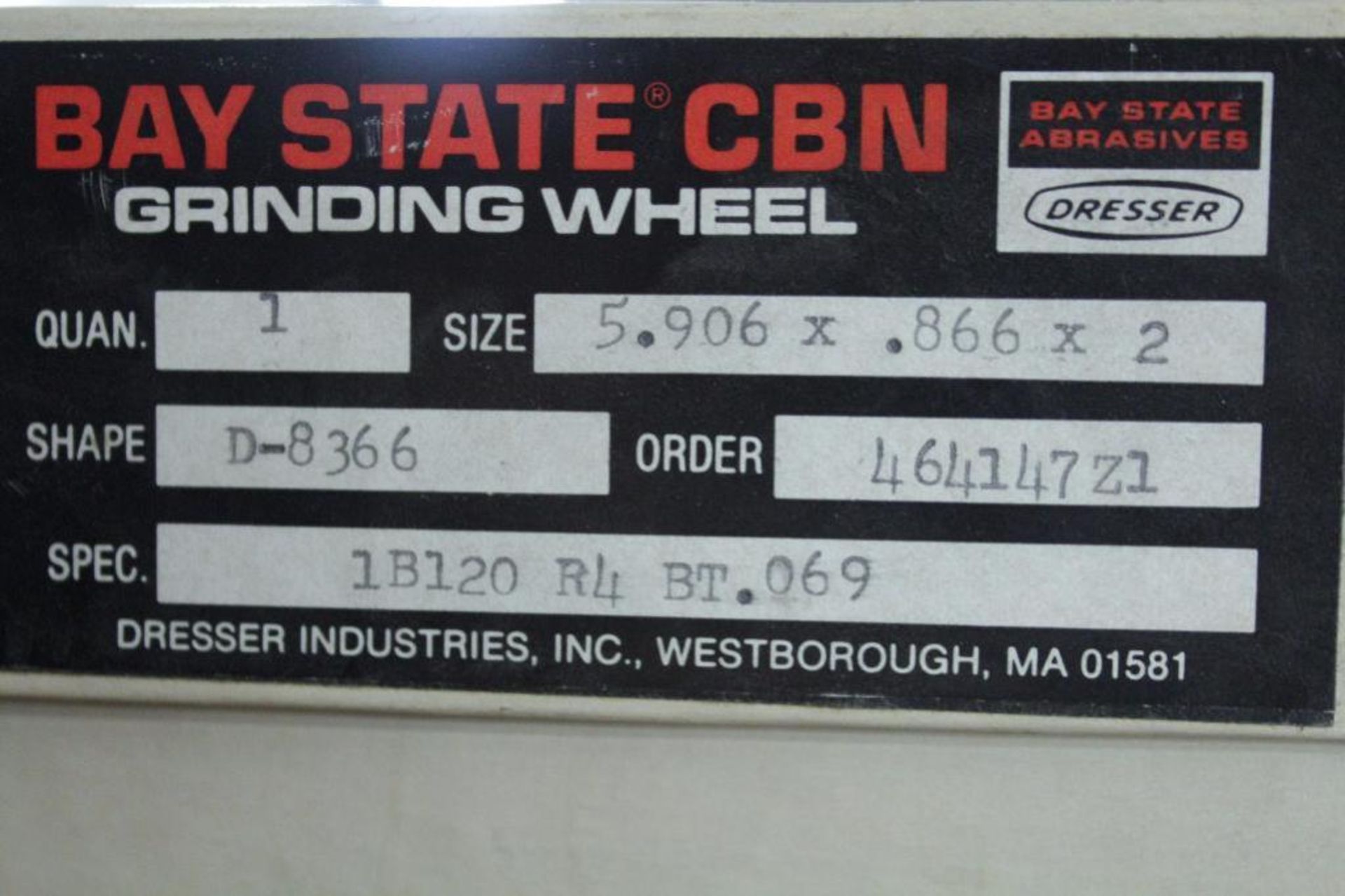 Bay State CBN diamond grinding wheels - Image 3 of 5