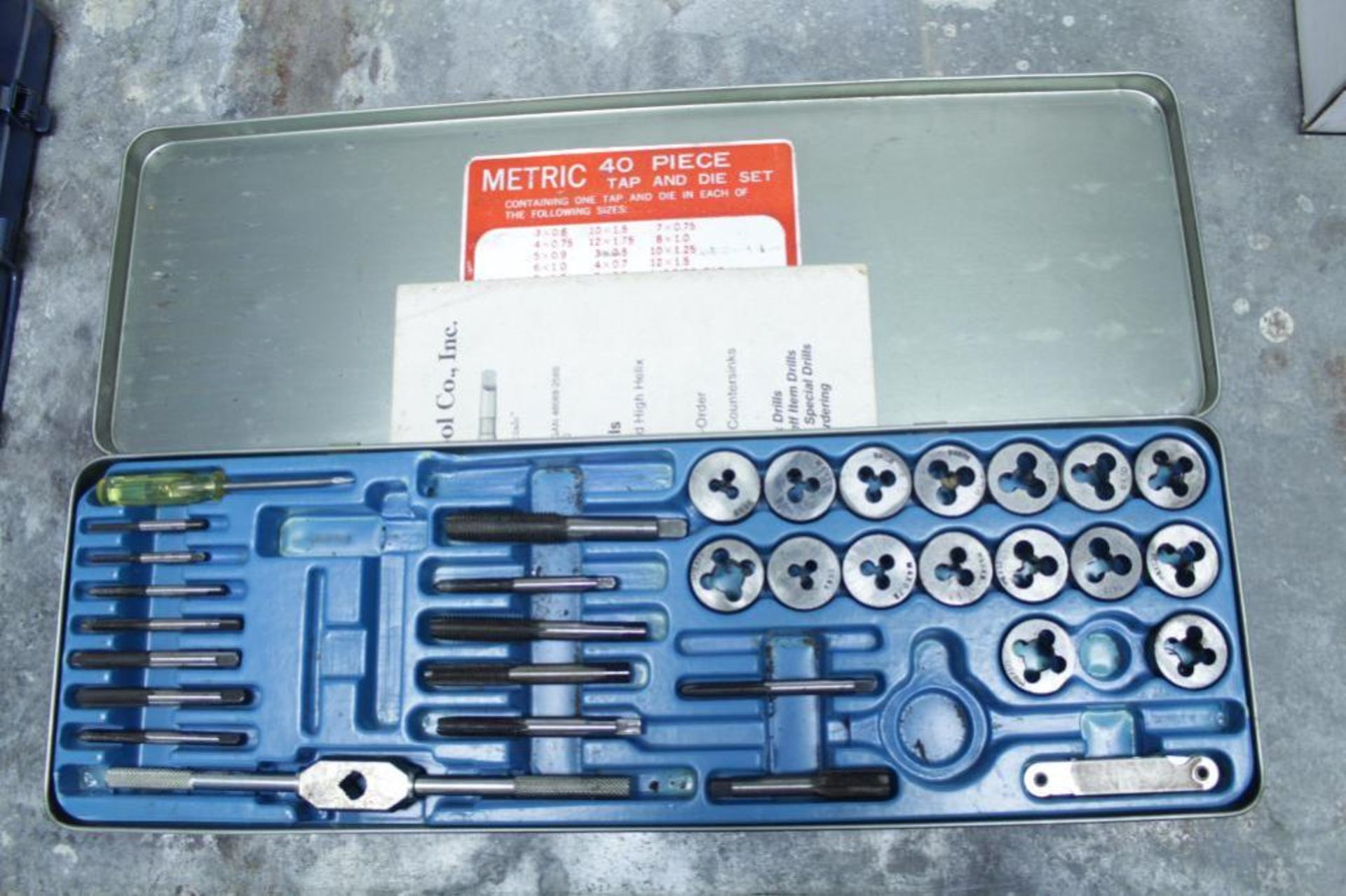 English and metric tap & die sets - Image 4 of 4