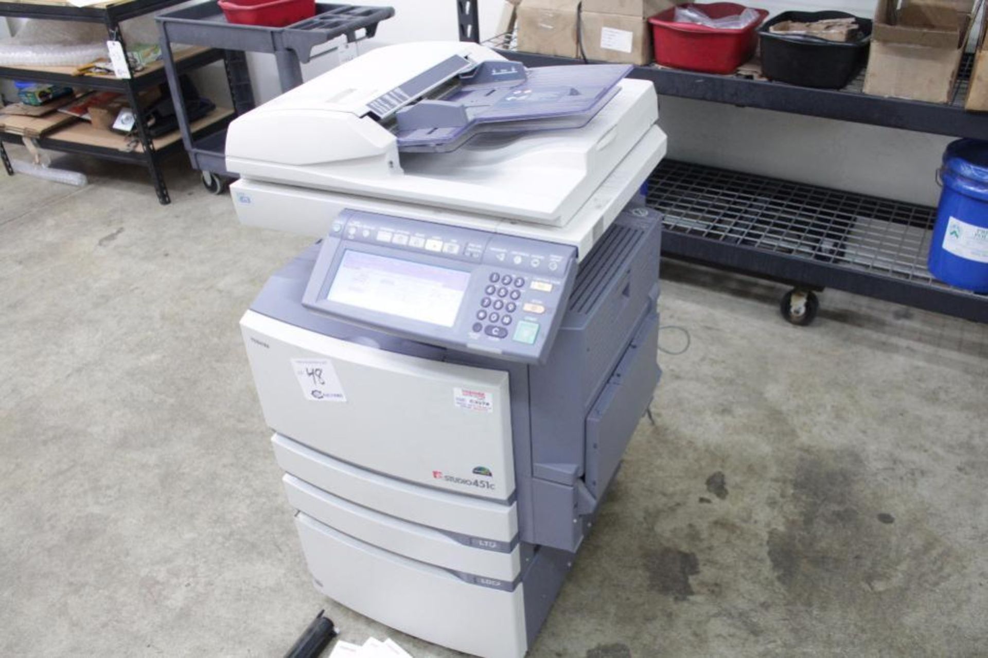 Toshiba e-studio451c copier, Model: FC-451C, Year: 2005 - Image 6 of 8