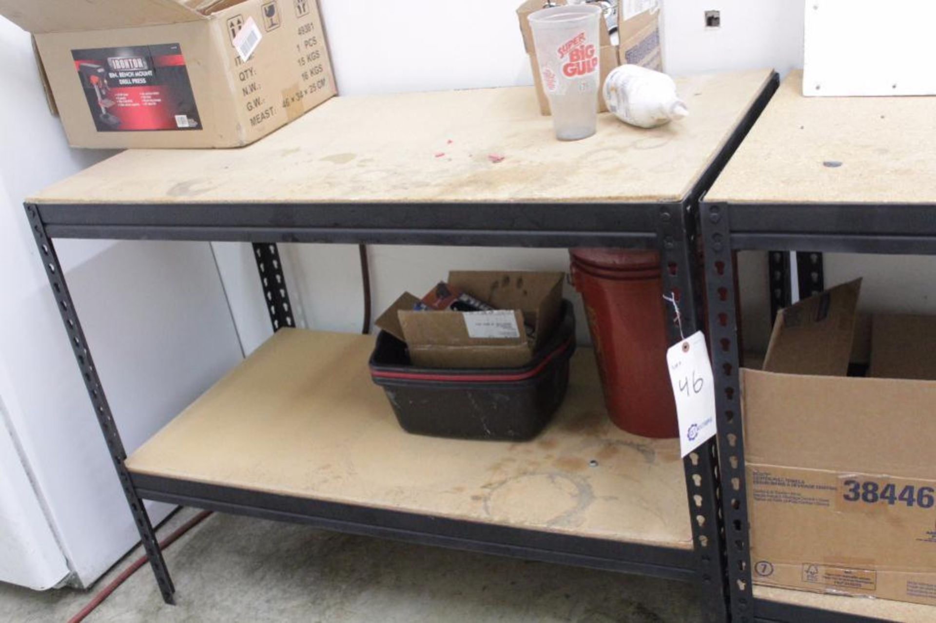 Shelf/work bench, Size: 48"W X 24"D X 37"H