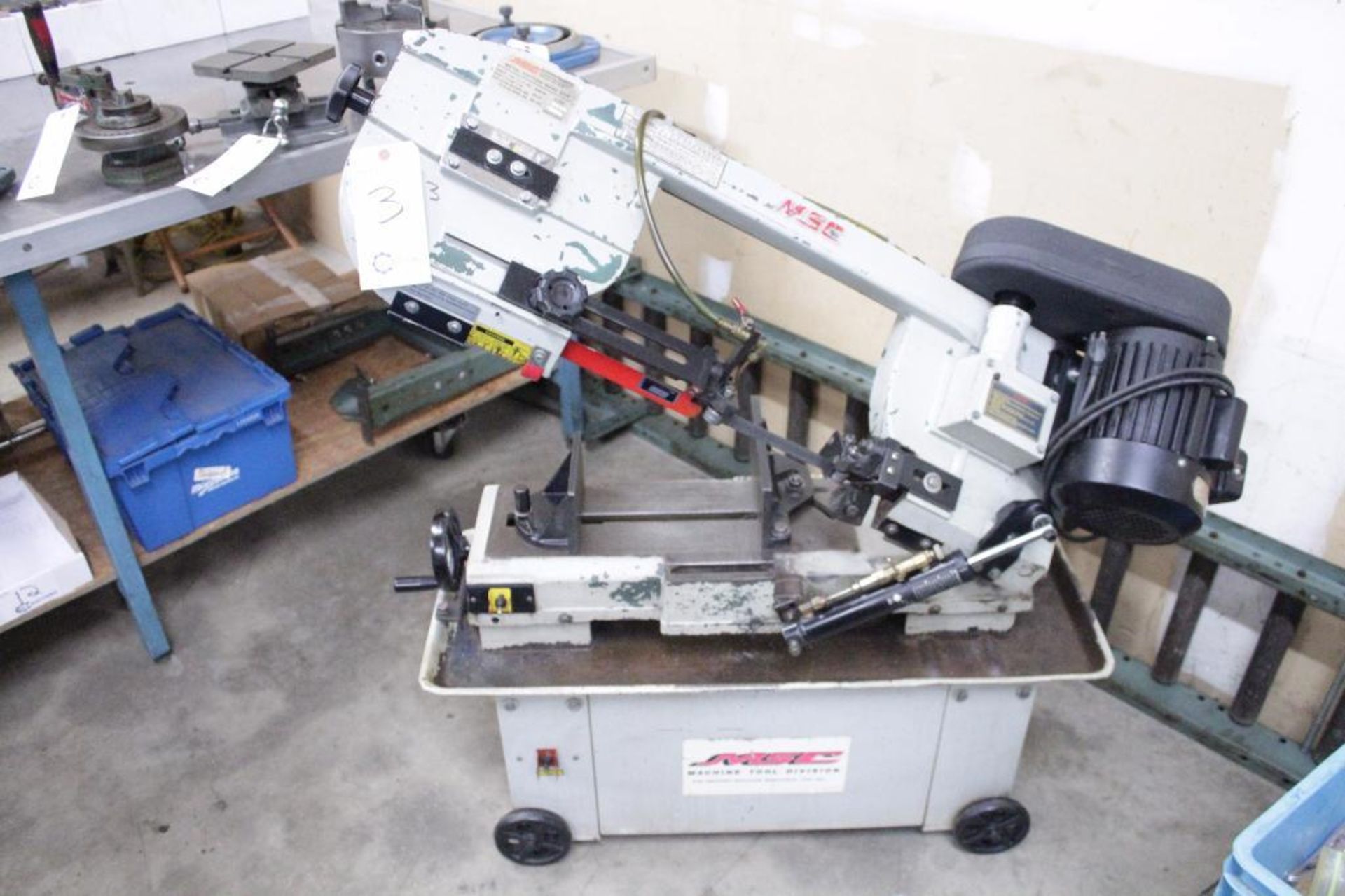 MSC 7" x 12" horizontal band saw Model 09518879 115/230v/1ph