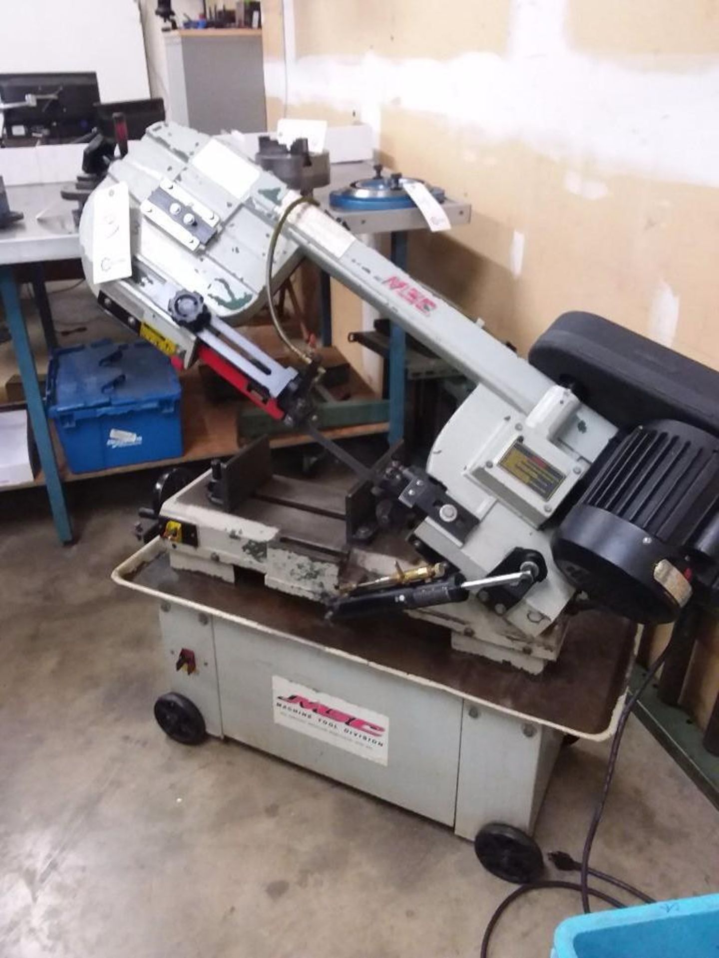 MSC 7" x 12" horizontal band saw Model 09518879 115/230v/1ph - Image 6 of 6