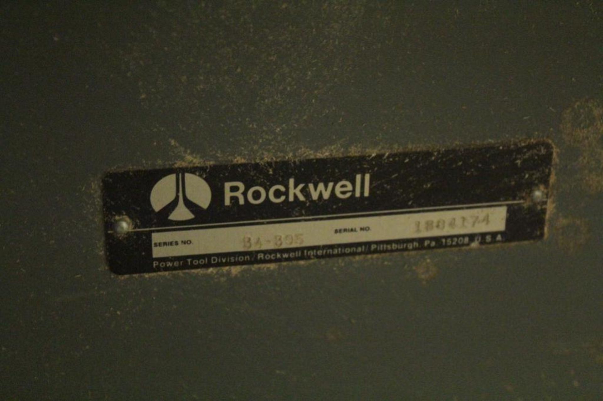 Rockwell 12/14 Table Saw - Image 4 of 4