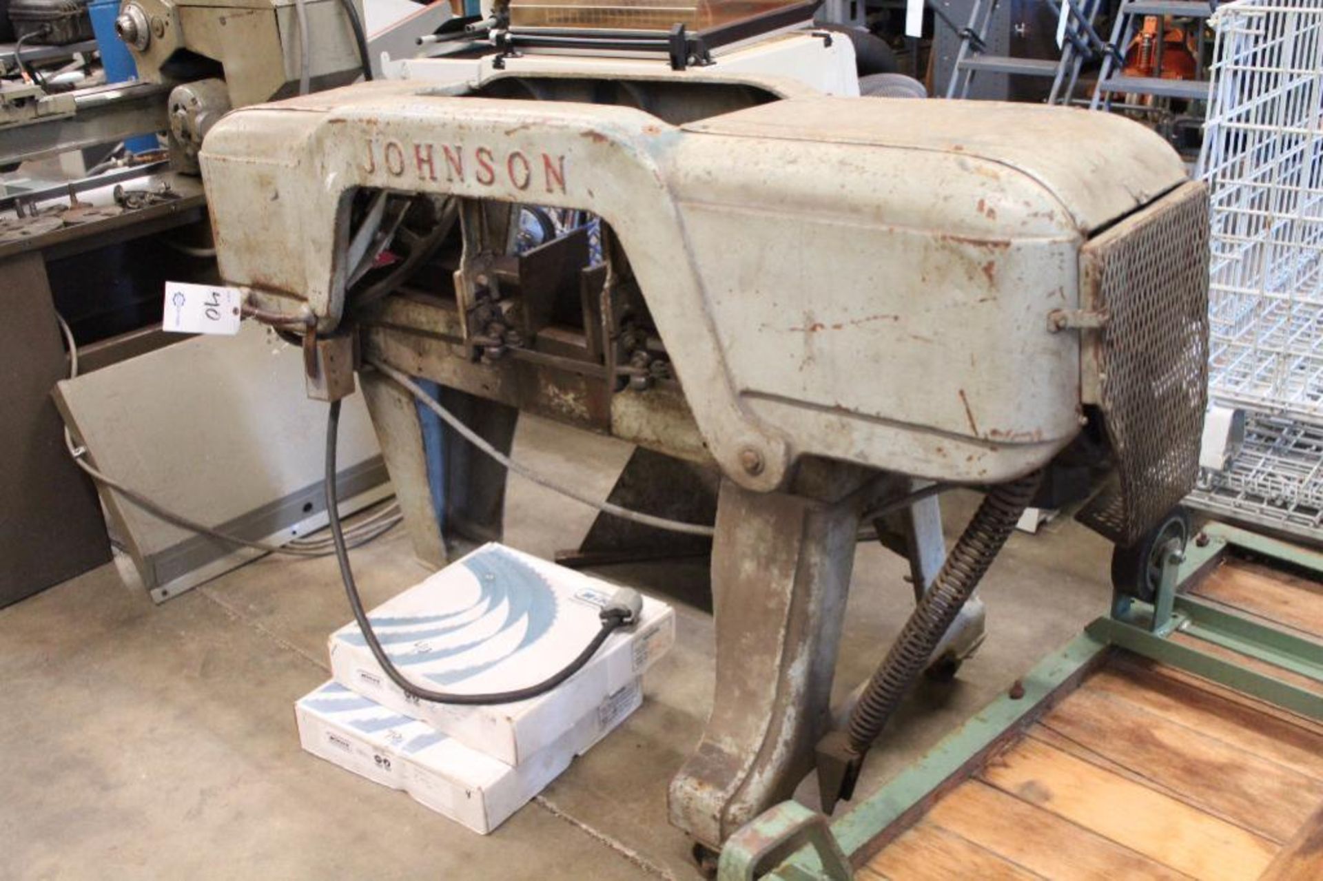 Johnson Horizontal Band Saw