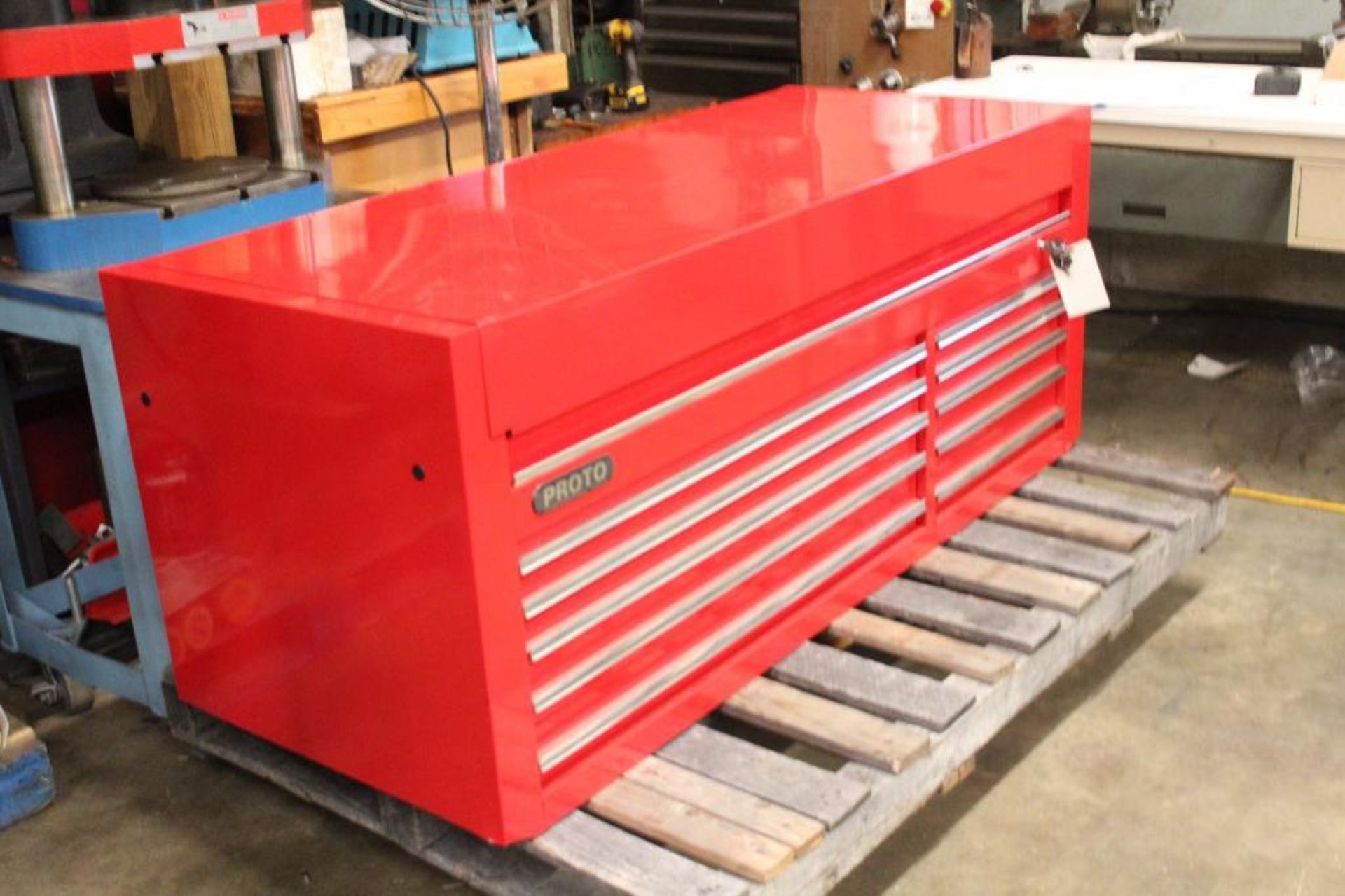 Proto Tool J456627-10RD 10 Drawer 66" Red Top Chest (new other) - Image 9 of 11