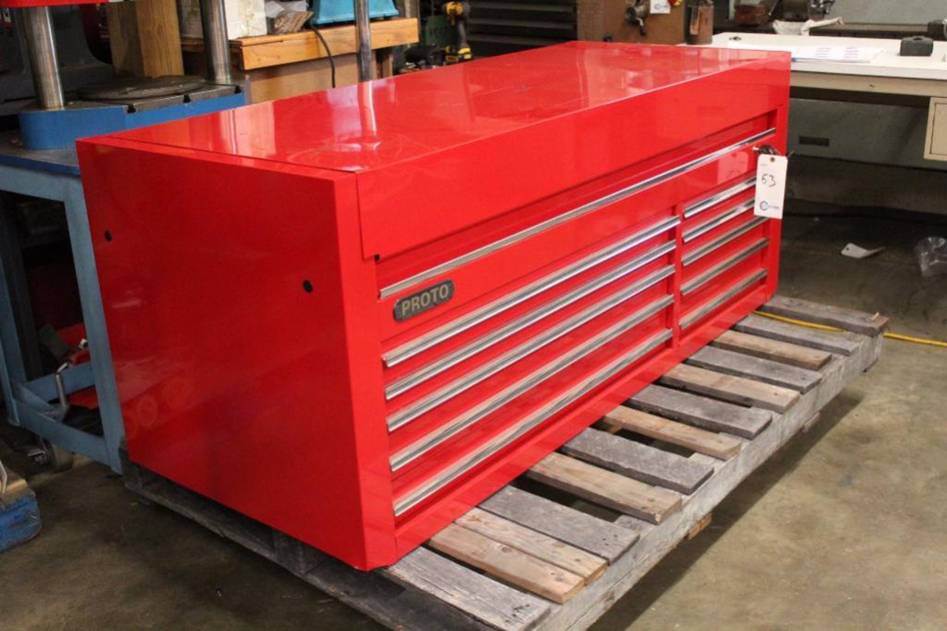 Proto Tool J456627-10RD 10 Drawer 66" Red Top Chest (new other)