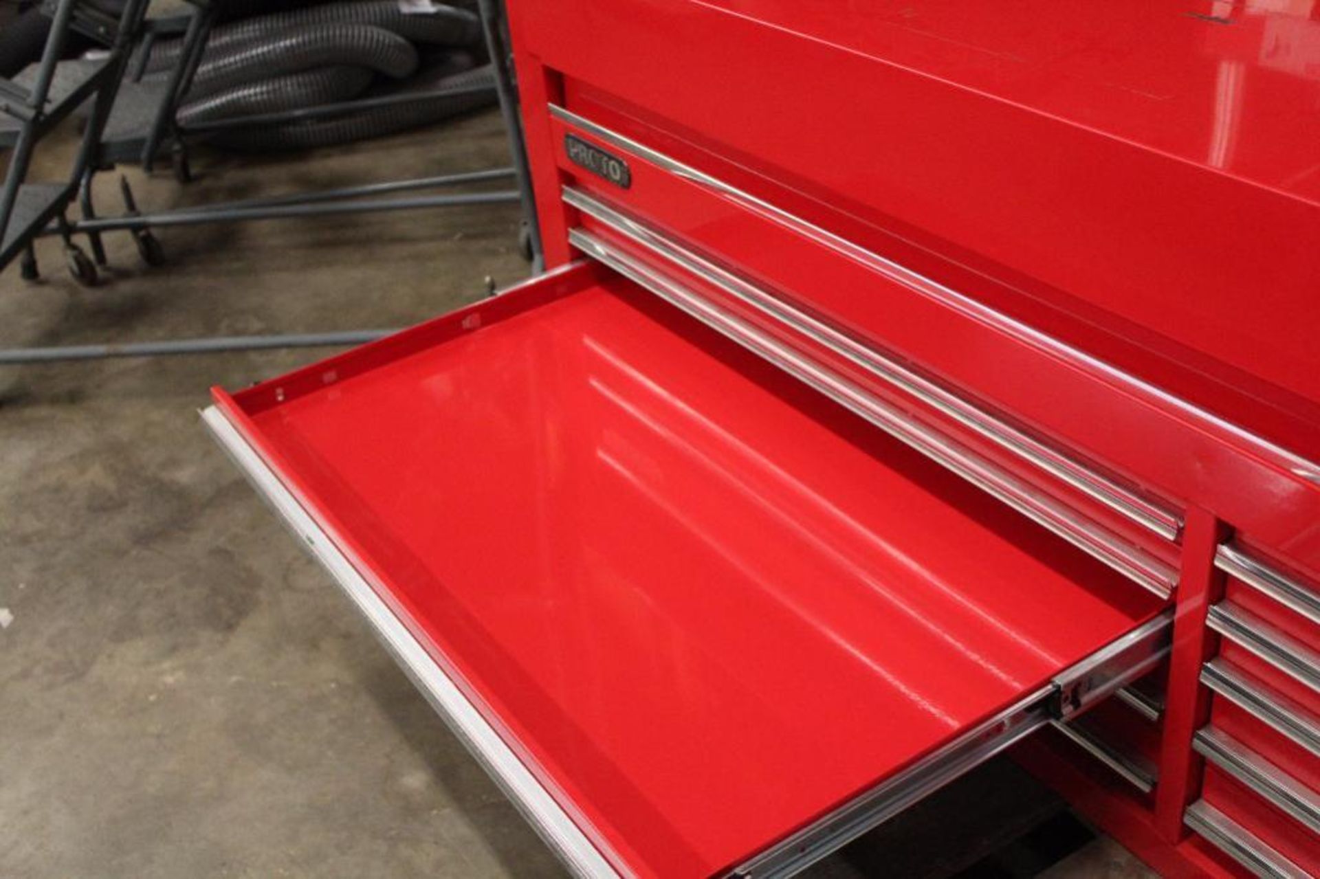 Proto Tool J456627-10RD 10 Drawer 66" Red Top Chest (new other) - Image 7 of 11